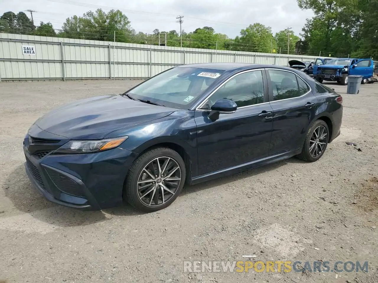 1 Photograph of a damaged car 4T1T11AK0MU536473 TOYOTA CAMRY 2021