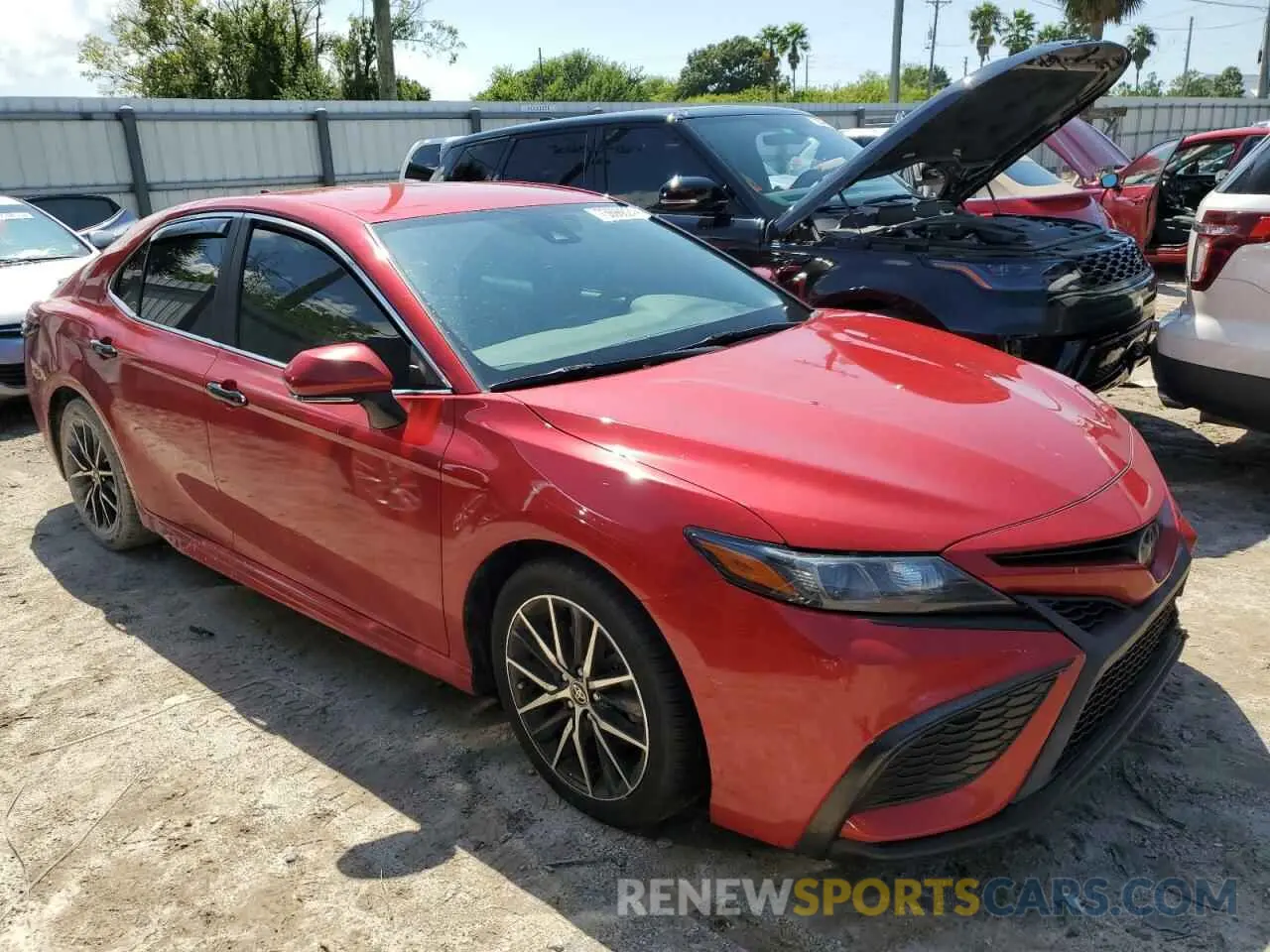 4 Photograph of a damaged car 4T1T11AK1MU405455 TOYOTA CAMRY 2021