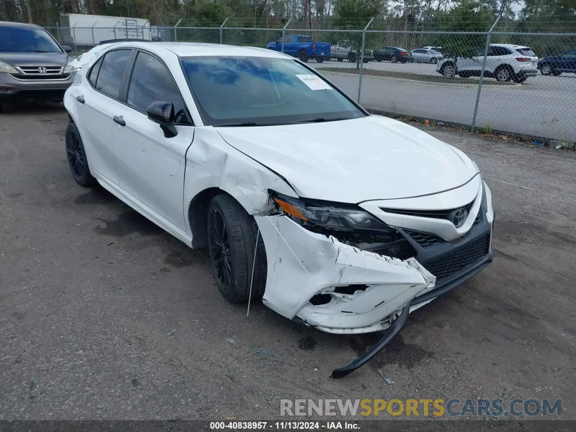 1 Photograph of a damaged car 4T1T11AK1MU443428 TOYOTA CAMRY 2021
