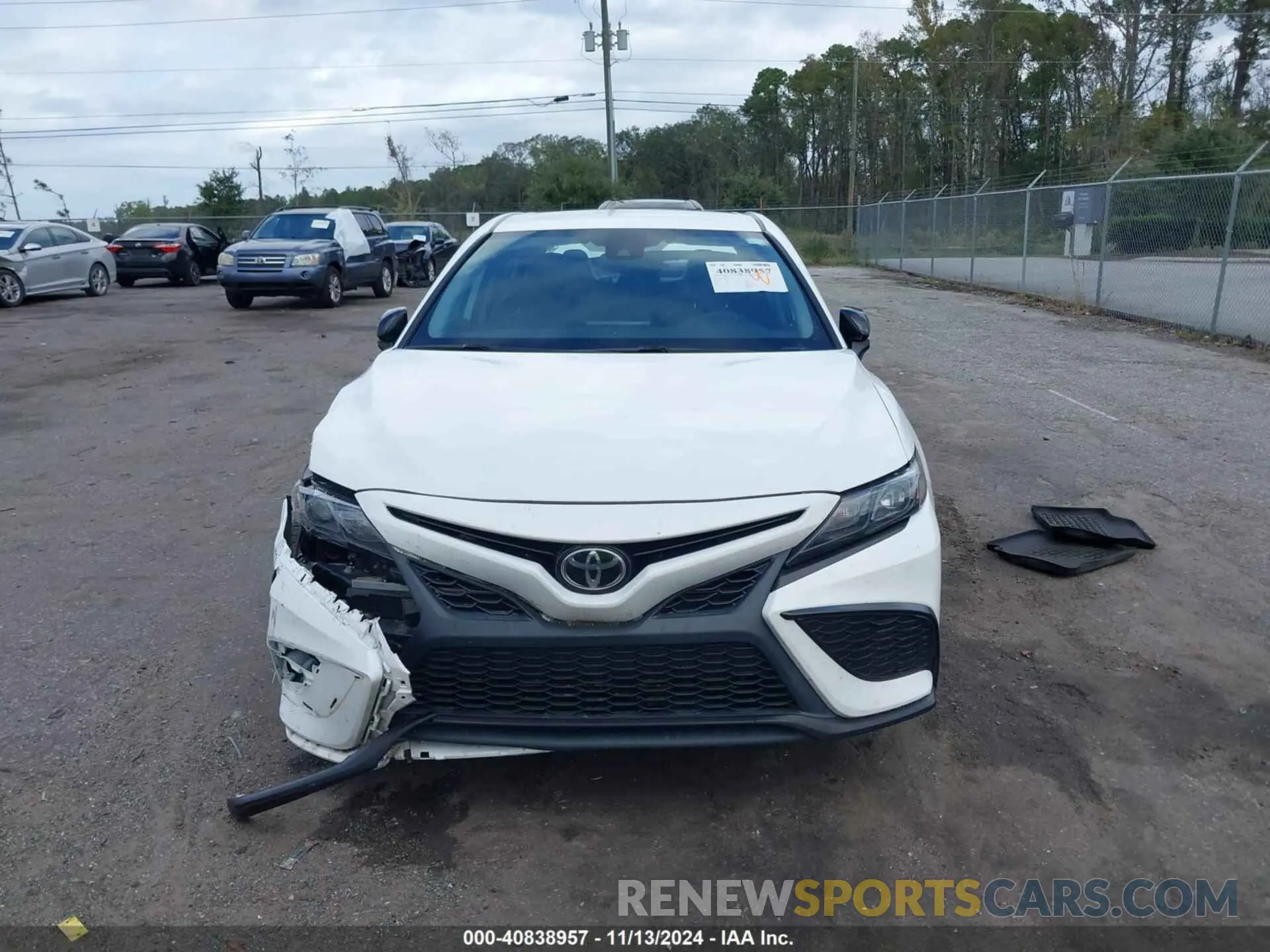12 Photograph of a damaged car 4T1T11AK1MU443428 TOYOTA CAMRY 2021