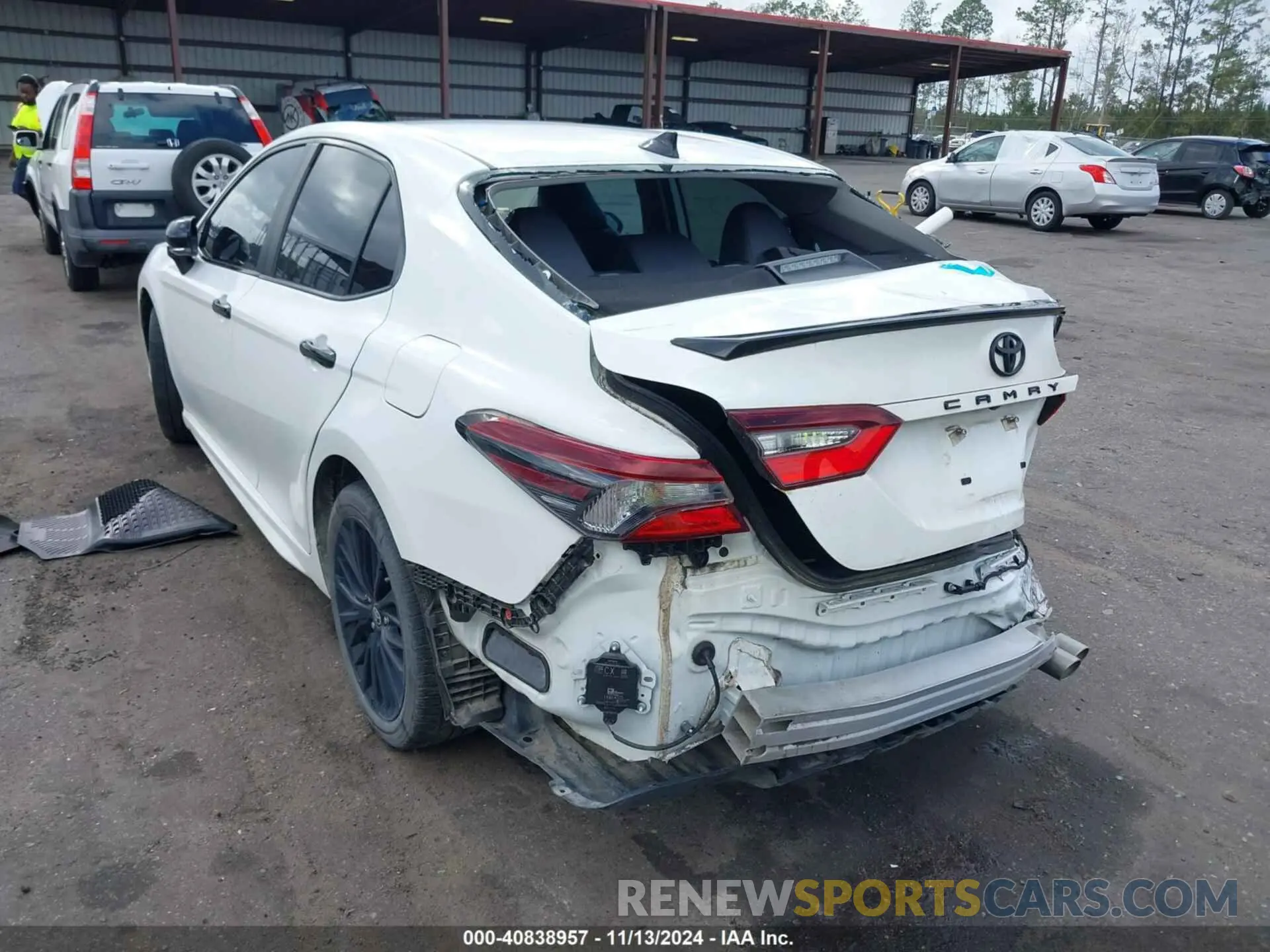 3 Photograph of a damaged car 4T1T11AK1MU443428 TOYOTA CAMRY 2021