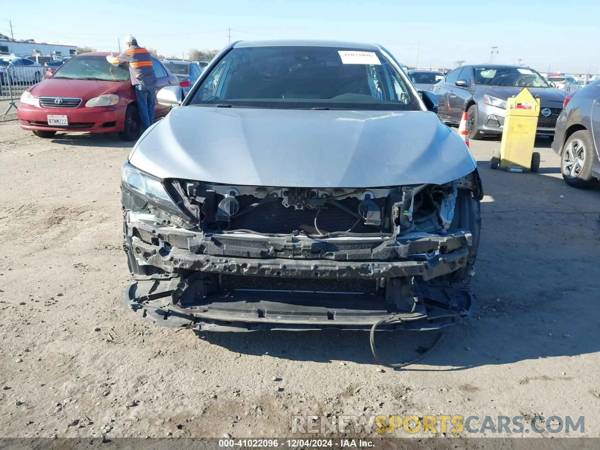 6 Фотография поврежденного автомобиля 4T1T11AK1MU485775 TOYOTA CAMRY 2021