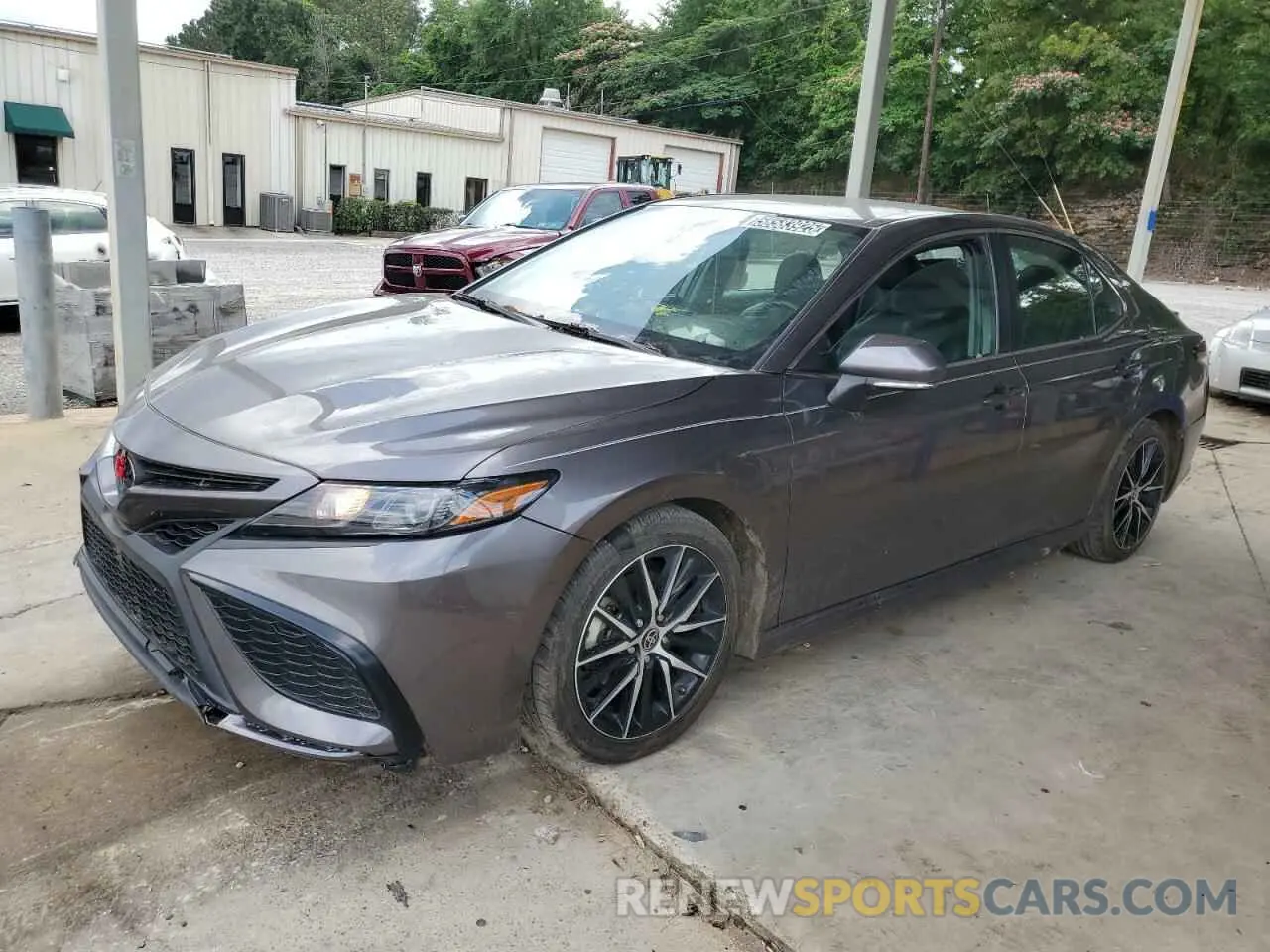 1 Photograph of a damaged car 4T1T11AK1MU494136 TOYOTA CAMRY 2021