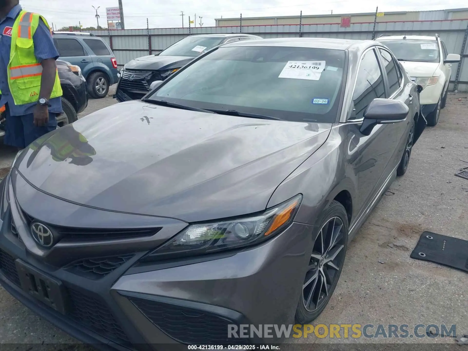 2 Photograph of a damaged car 4T1T11AK1MU521870 TOYOTA CAMRY 2021