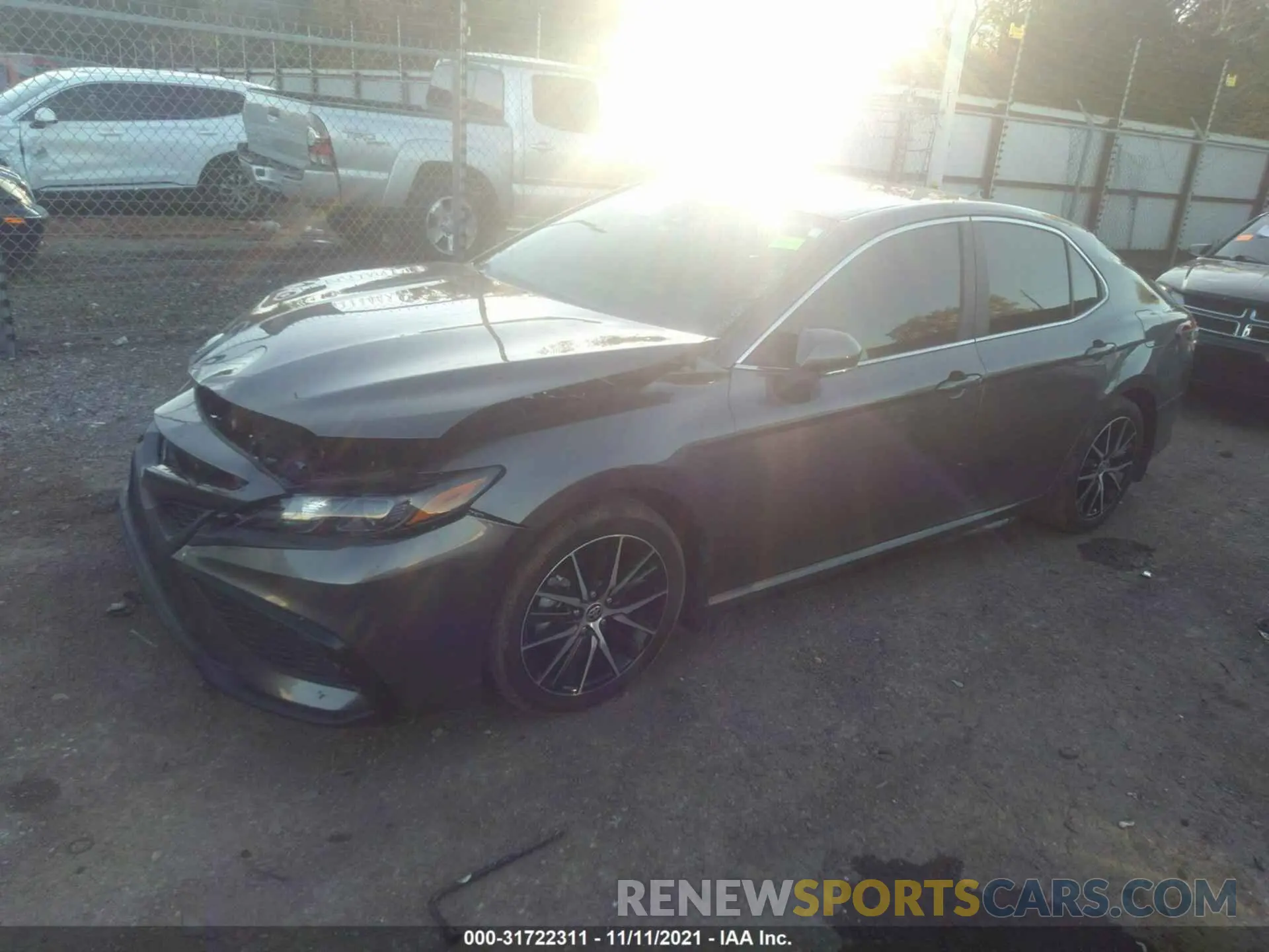 2 Фотография поврежденного автомобиля 4T1T11AK1MU522985 TOYOTA CAMRY 2021