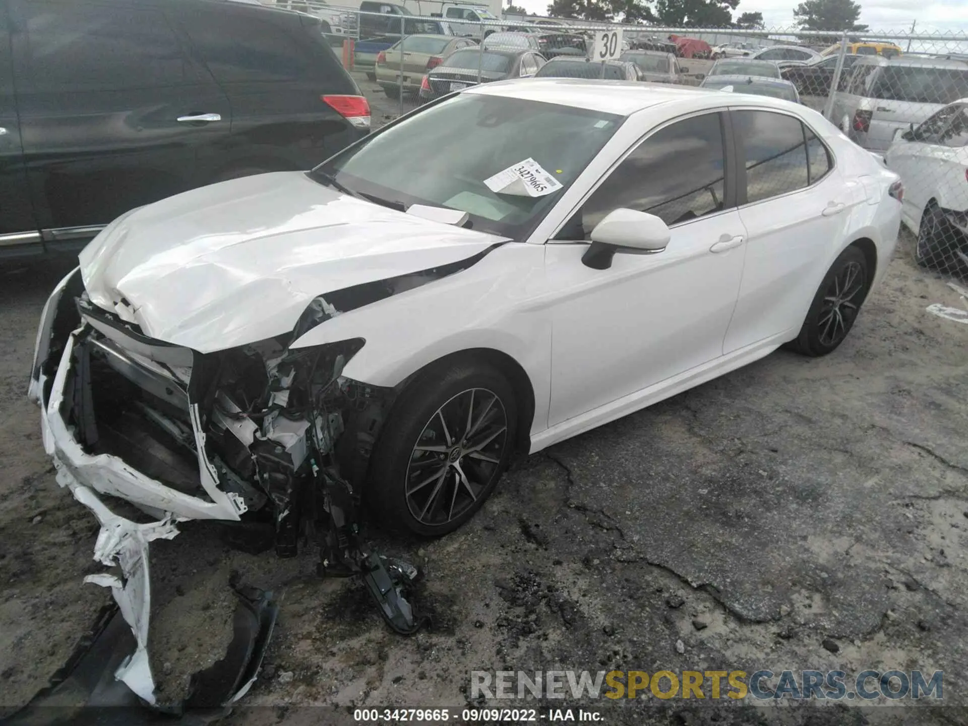 2 Фотография поврежденного автомобиля 4T1T11AK1MU529371 TOYOTA CAMRY 2021