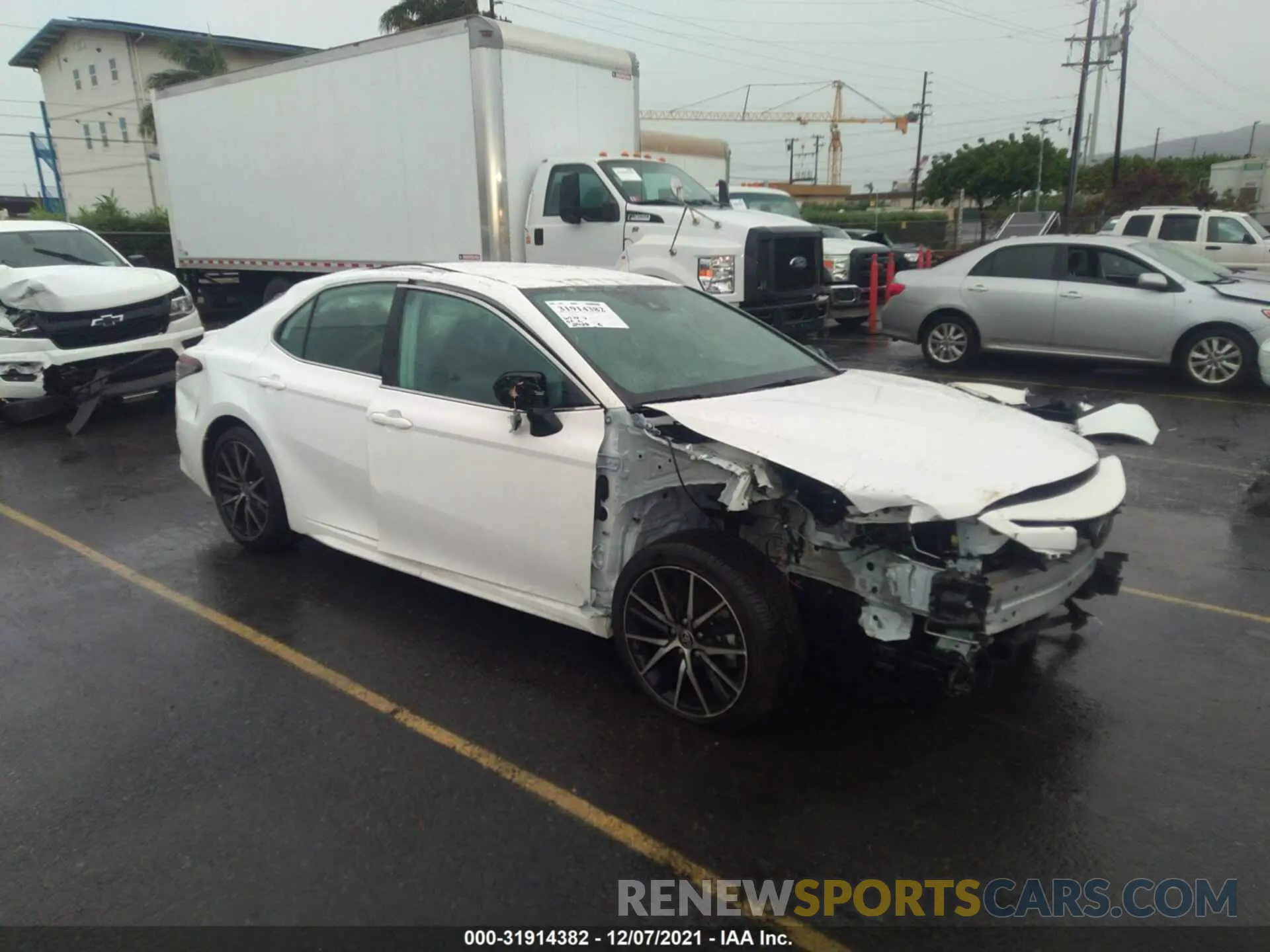 1 Photograph of a damaged car 4T1T11AK2MU432096 TOYOTA CAMRY 2021