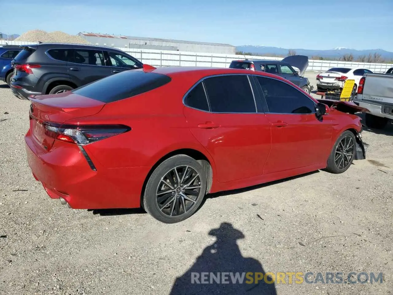 3 Photograph of a damaged car 4T1T11AK2MU435287 TOYOTA CAMRY 2021