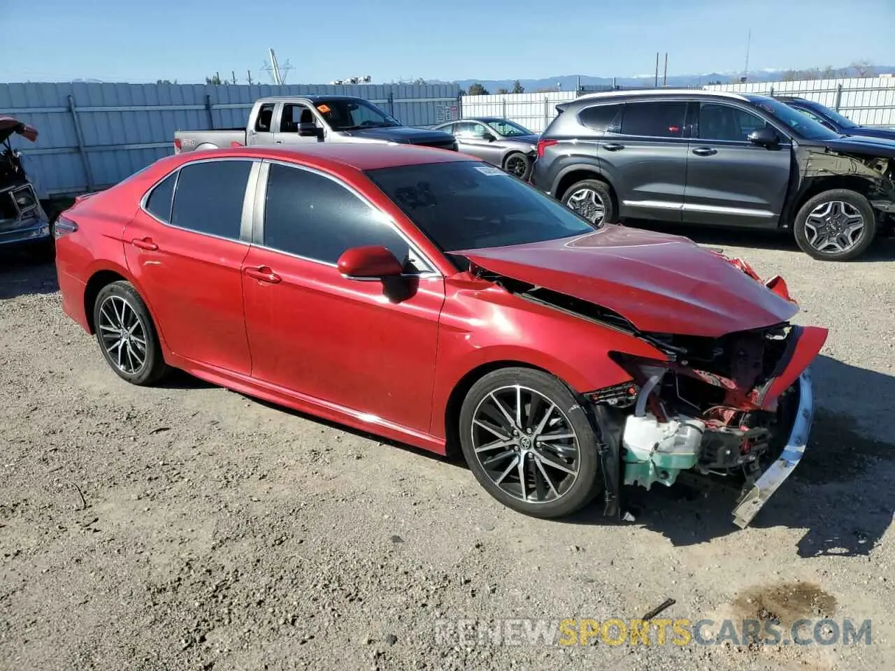 4 Photograph of a damaged car 4T1T11AK2MU435287 TOYOTA CAMRY 2021