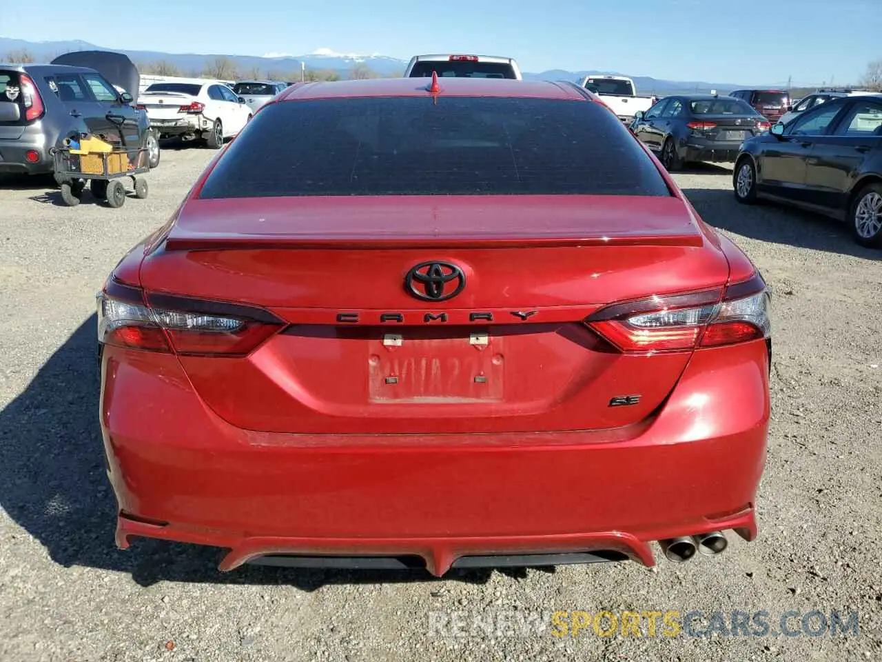 6 Photograph of a damaged car 4T1T11AK2MU435287 TOYOTA CAMRY 2021