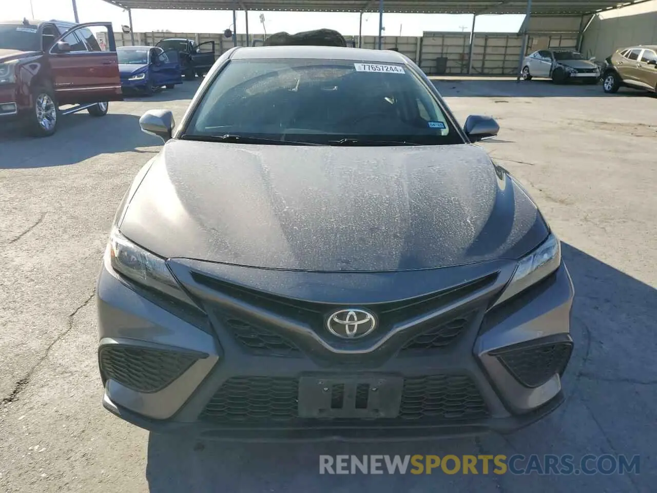 5 Фотография поврежденного автомобиля 4T1T11AK2MU551640 TOYOTA CAMRY 2021