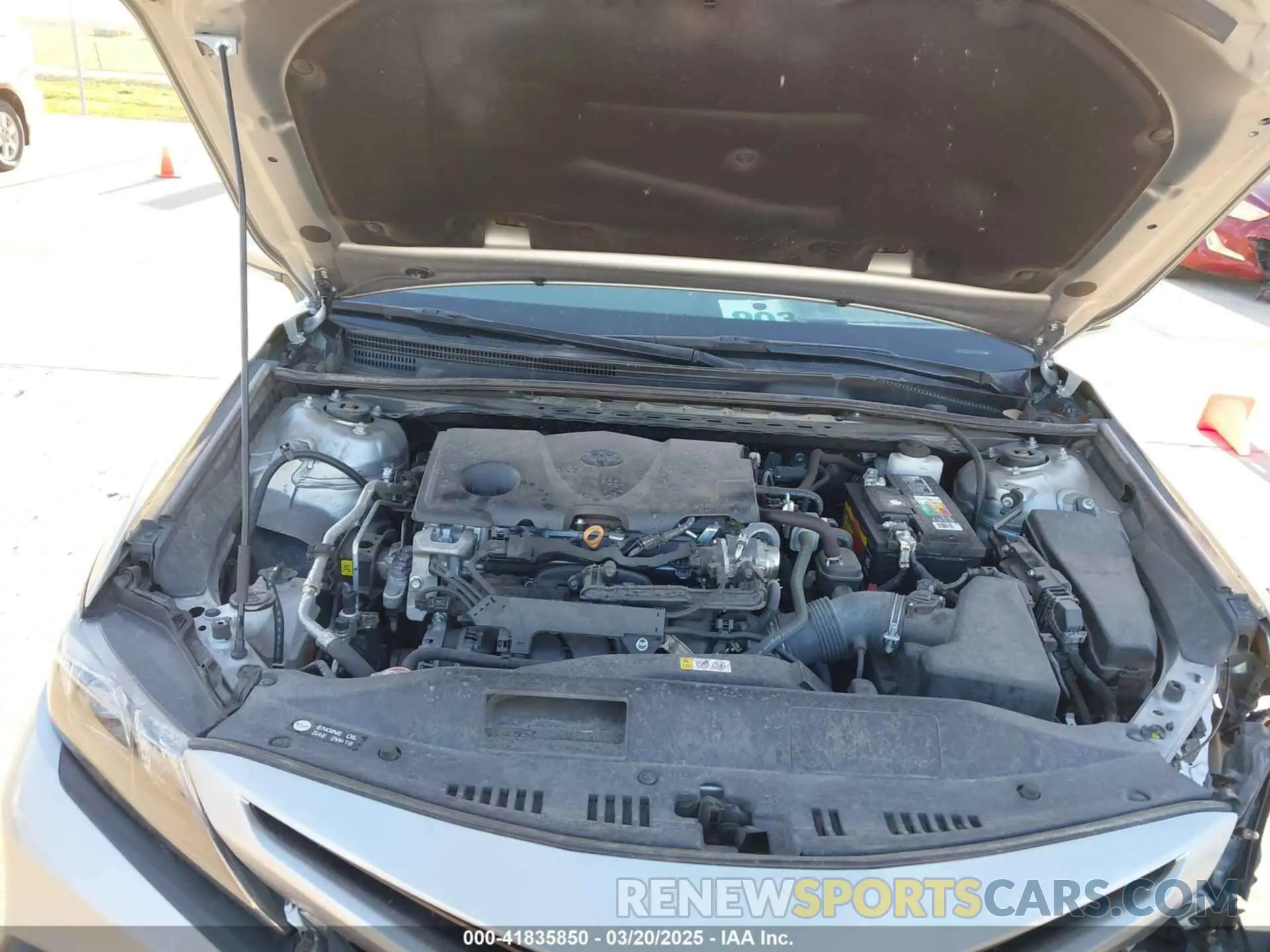 10 Photograph of a damaged car 4T1T11AK3MU431765 TOYOTA CAMRY 2021