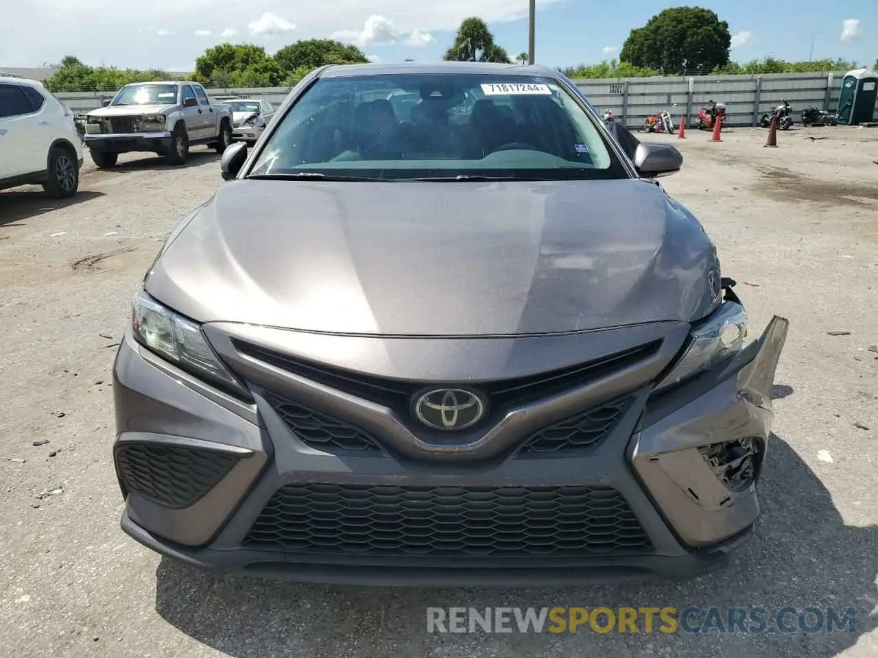 5 Photograph of a damaged car 4T1T11AK3MU605964 TOYOTA CAMRY 2021