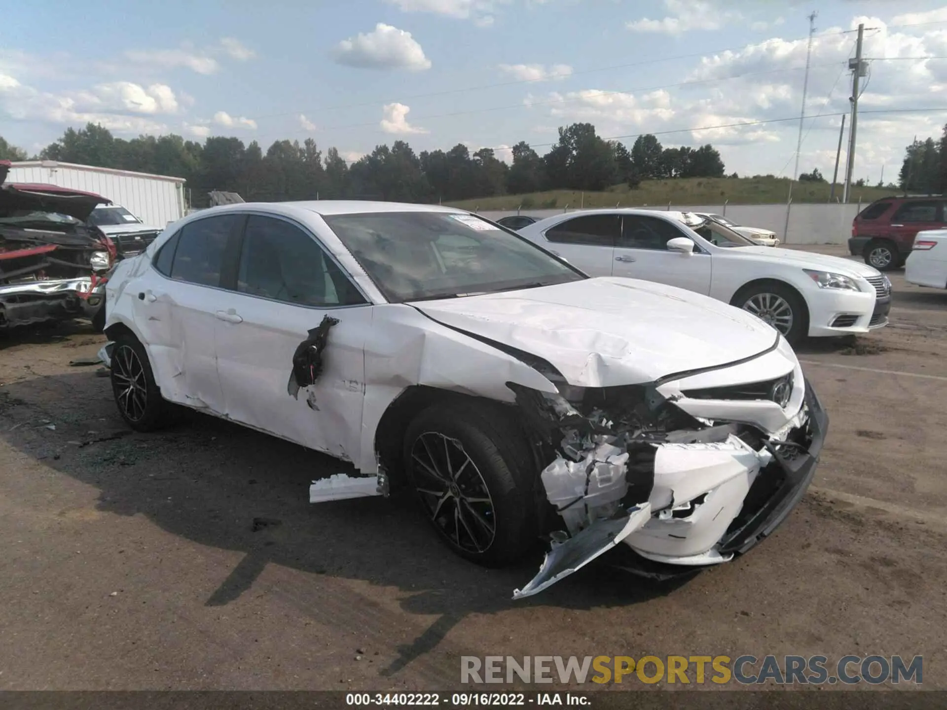 6 Фотография поврежденного автомобиля 4T1T11AK4MU430043 TOYOTA CAMRY 2021