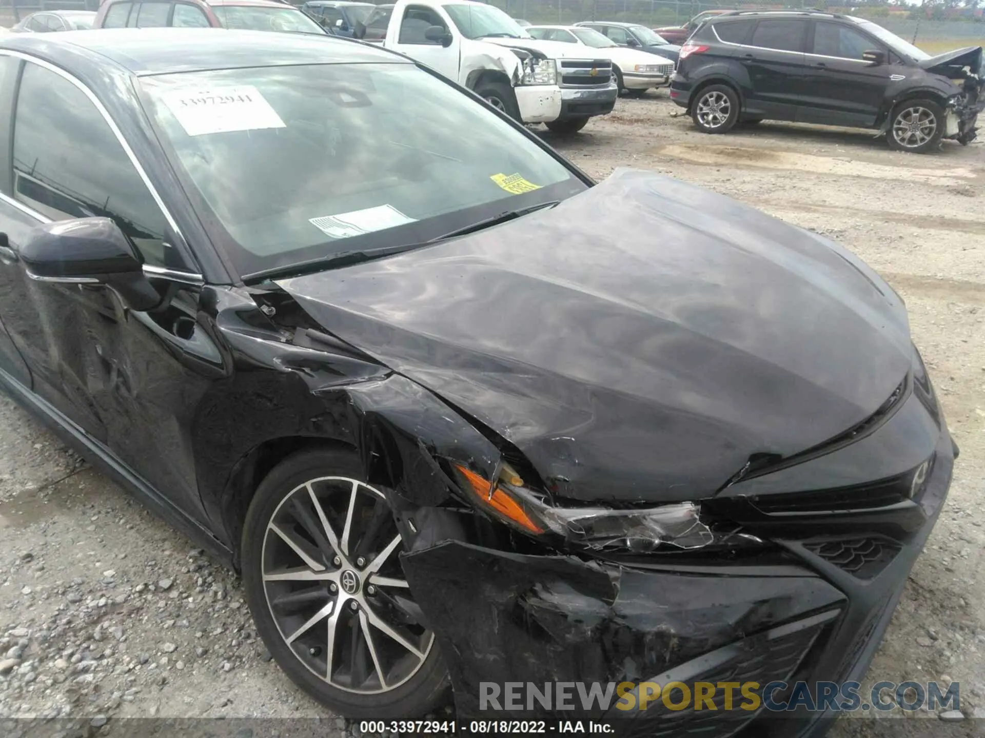 1 Photograph of a damaged car 4T1T11AK4MU596580 TOYOTA CAMRY 2021