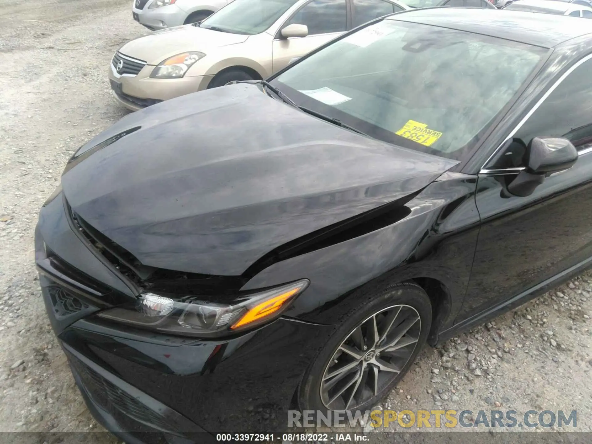 2 Photograph of a damaged car 4T1T11AK4MU596580 TOYOTA CAMRY 2021
