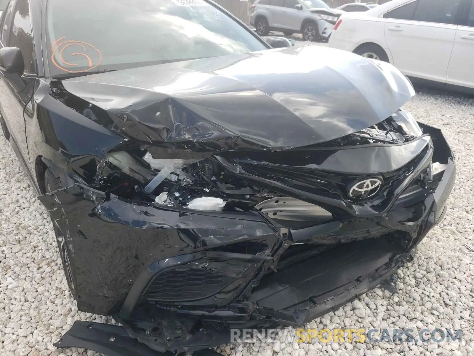 9 Photograph of a damaged car 4T1T11AK5MU448549 TOYOTA CAMRY 2021