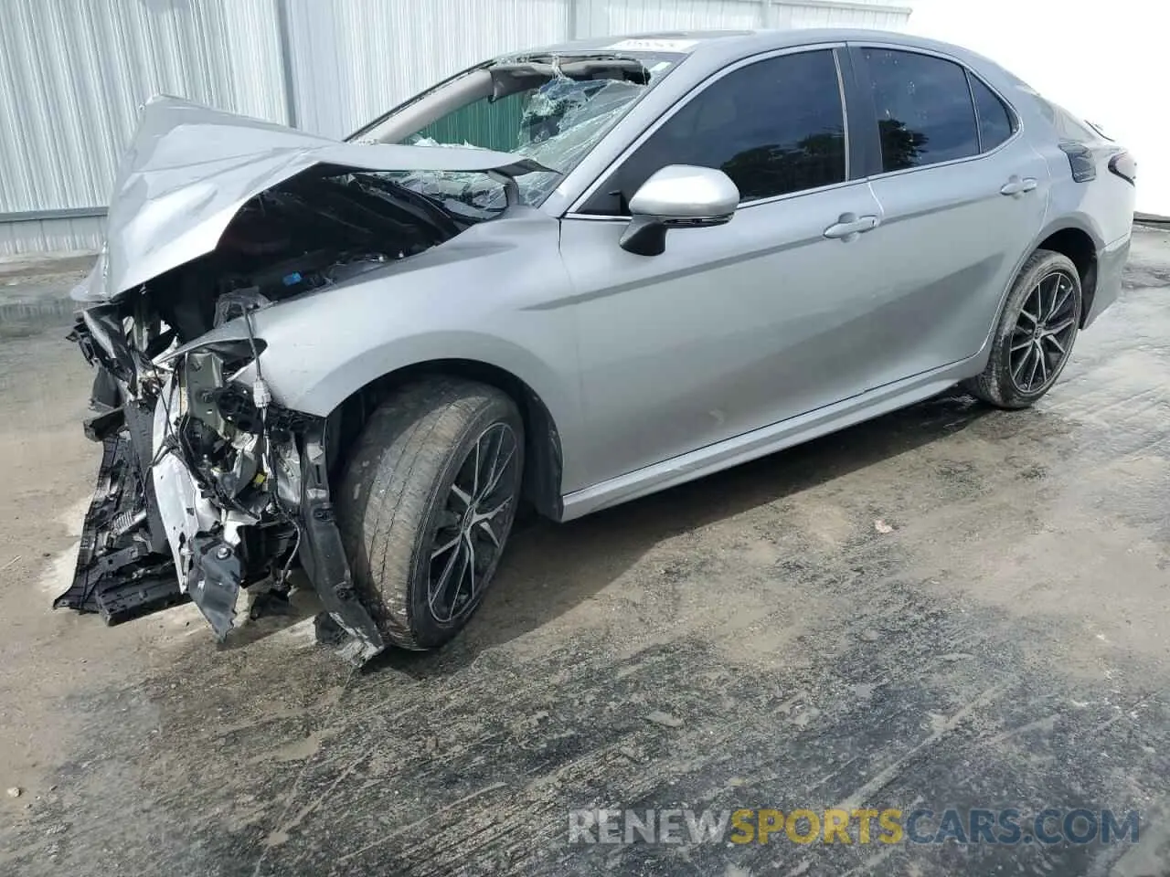 1 Photograph of a damaged car 4T1T11AK5MU490364 TOYOTA CAMRY 2021