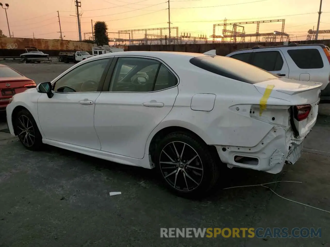 2 Photograph of a damaged car 4T1T11AK5MU558839 TOYOTA CAMRY 2021