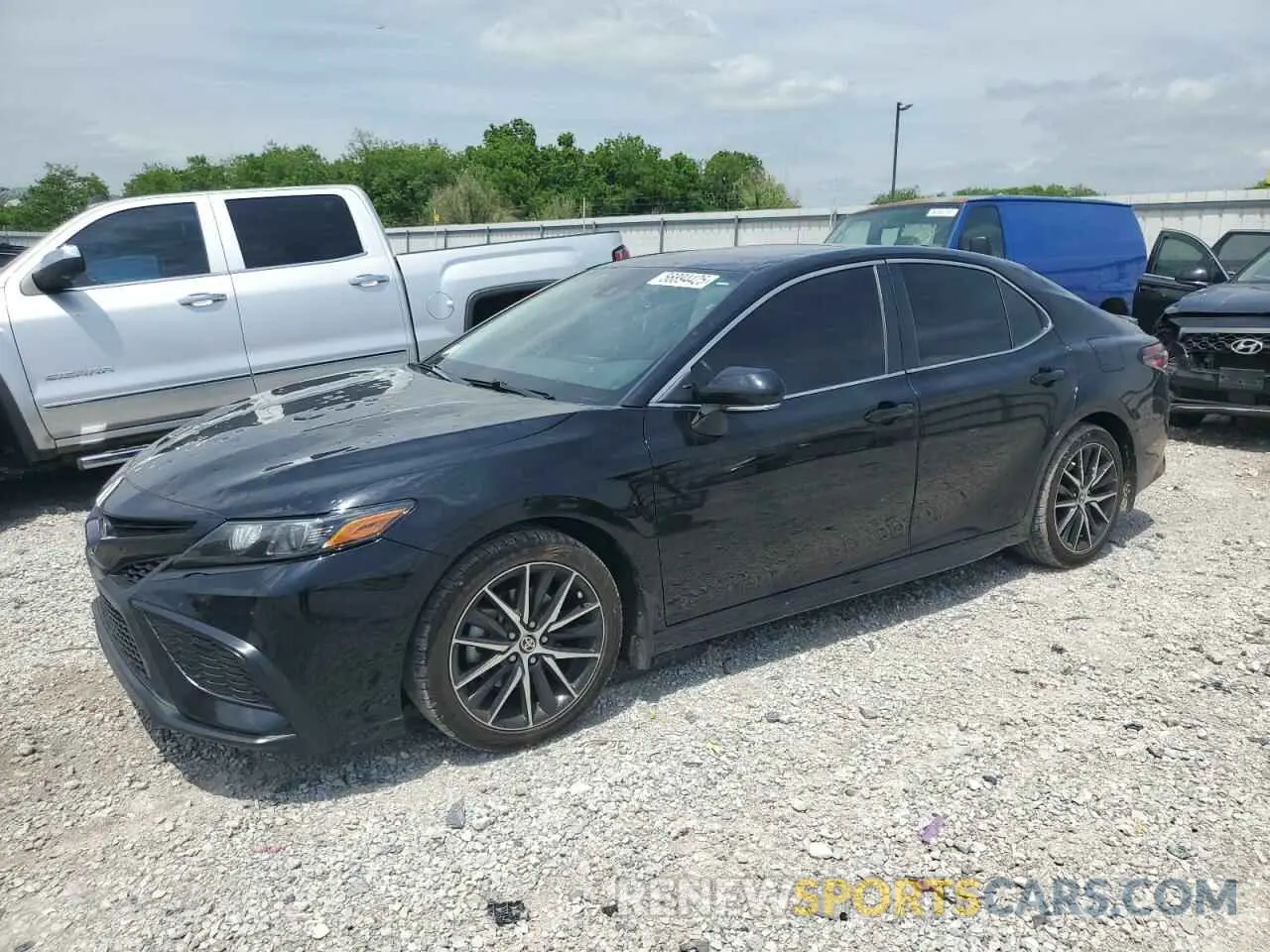 1 Photograph of a damaged car 4T1T11AK6MU441254 TOYOTA CAMRY 2021