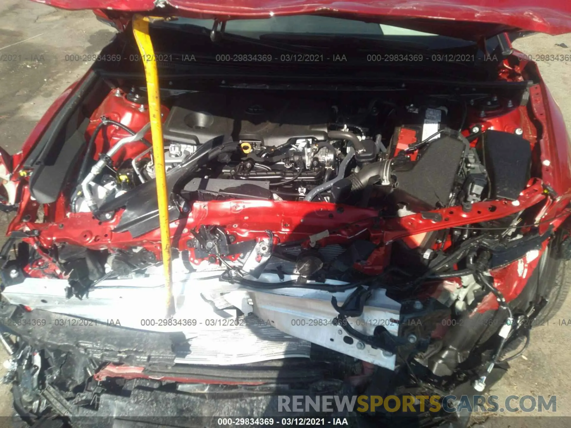 10 Photograph of a damaged car 4T1T11AK7MU422406 TOYOTA CAMRY 2021