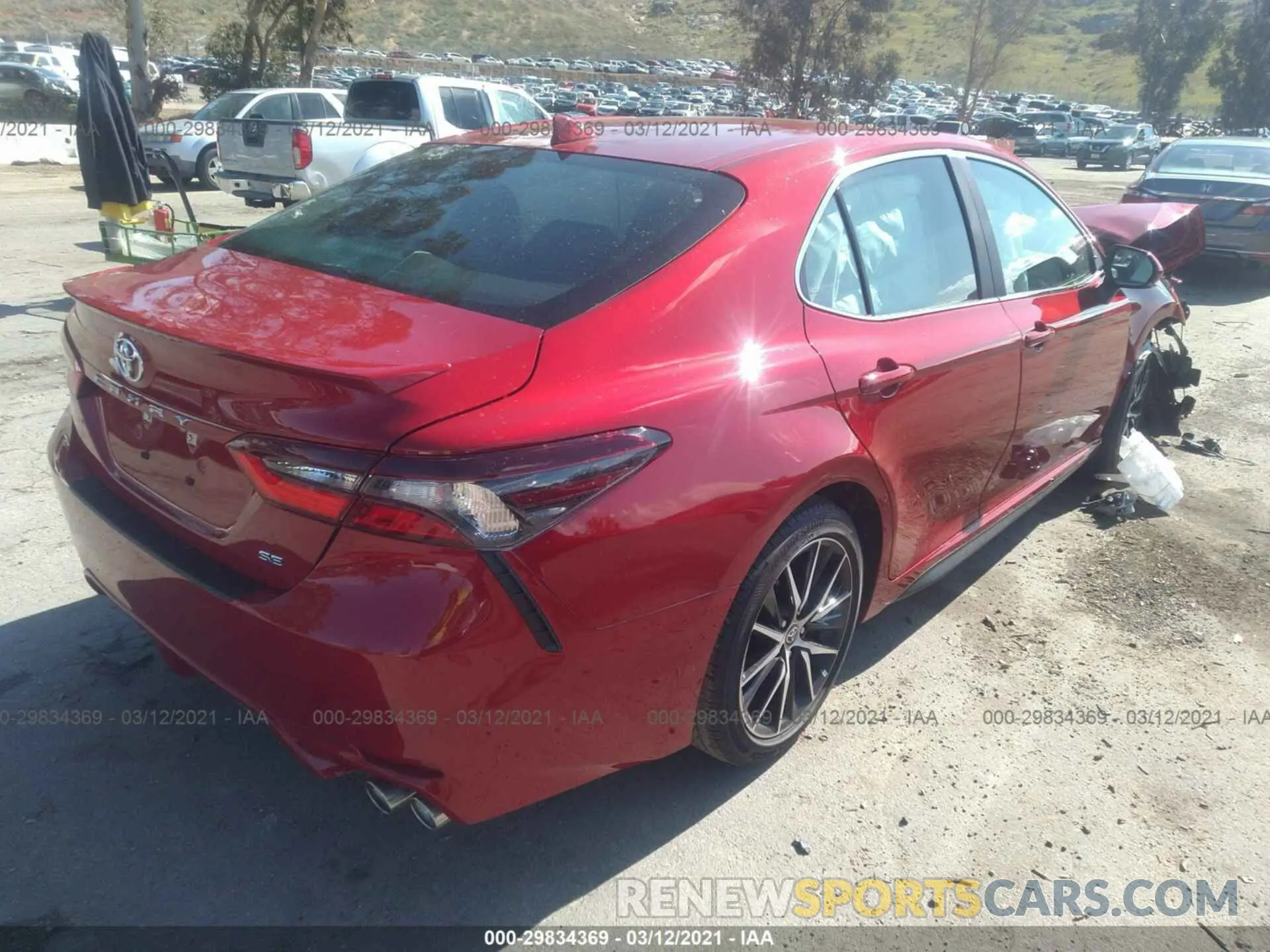 4 Photograph of a damaged car 4T1T11AK7MU422406 TOYOTA CAMRY 2021