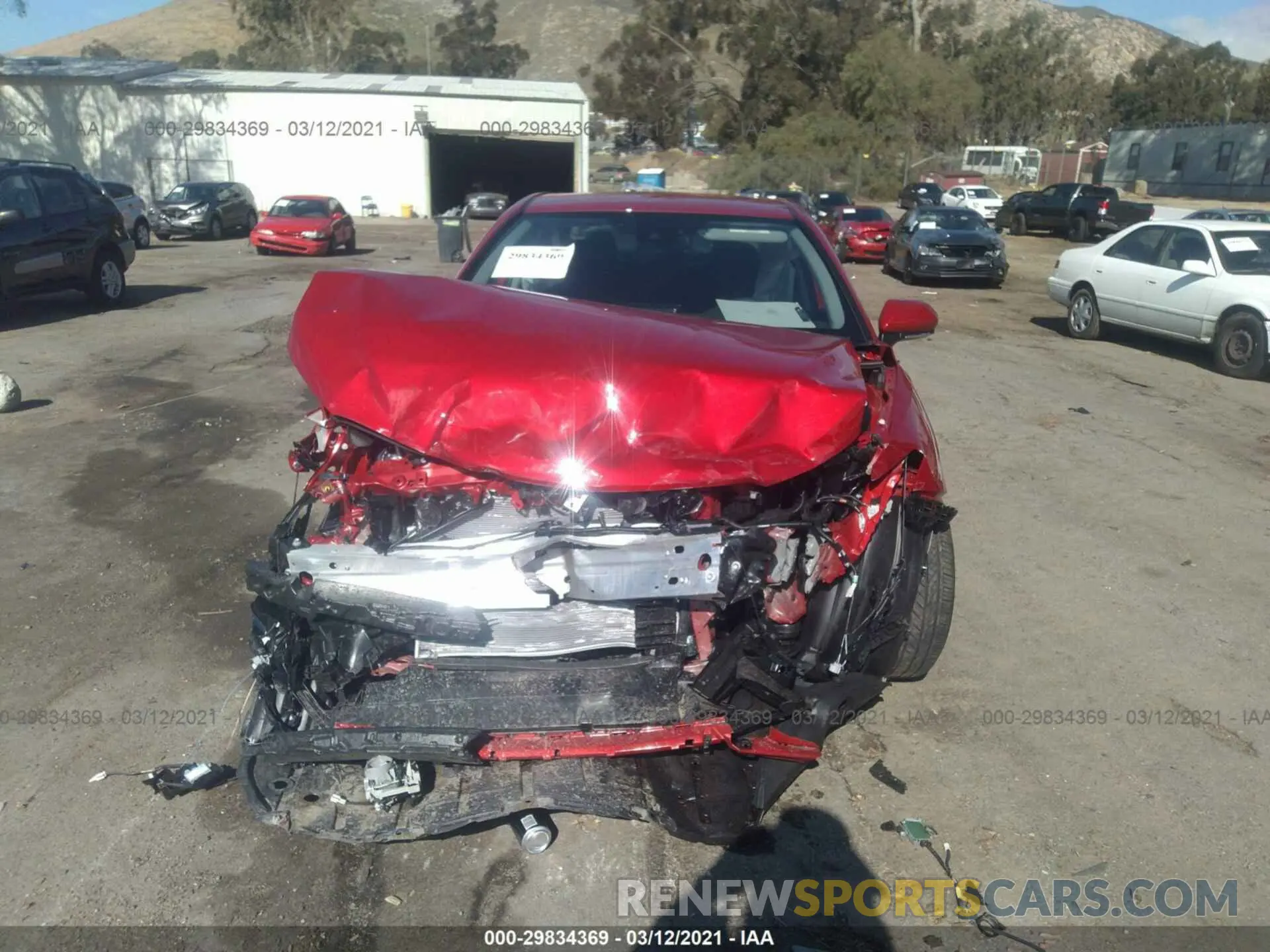 6 Photograph of a damaged car 4T1T11AK7MU422406 TOYOTA CAMRY 2021