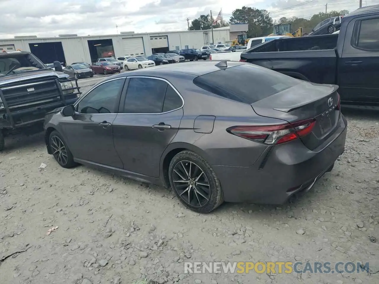 2 Фотография поврежденного автомобиля 4T1T11AK7MU483450 TOYOTA CAMRY 2021