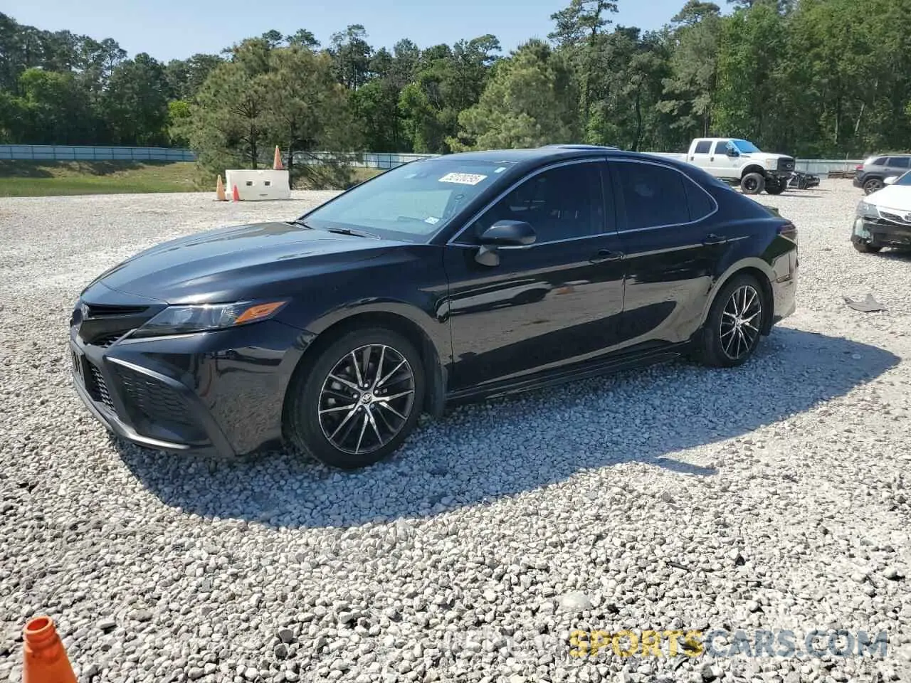 1 Photograph of a damaged car 4T1T11AK8MU437996 TOYOTA CAMRY 2021