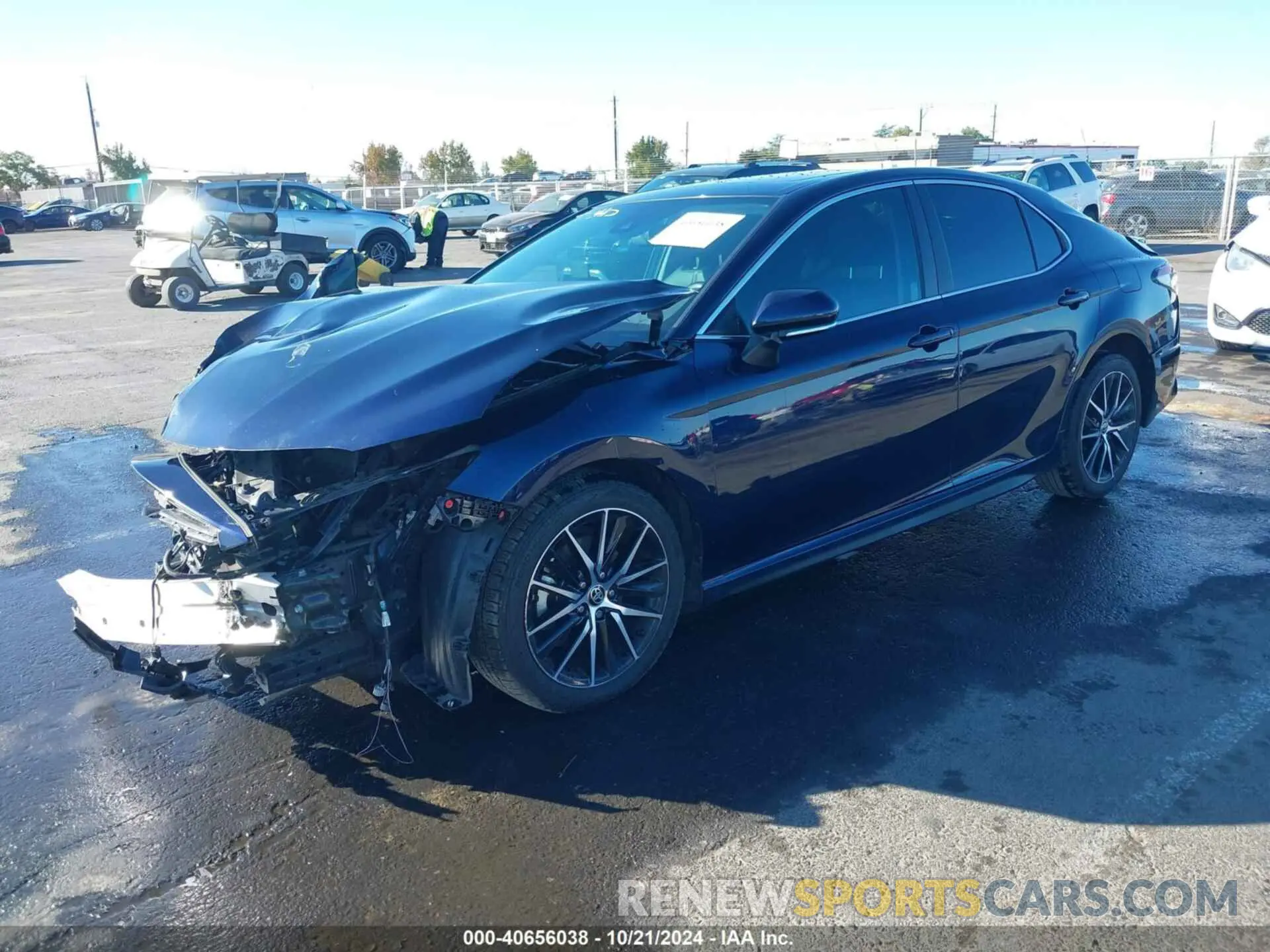2 Photograph of a damaged car 4T1T11AK8MU538004 TOYOTA CAMRY 2021