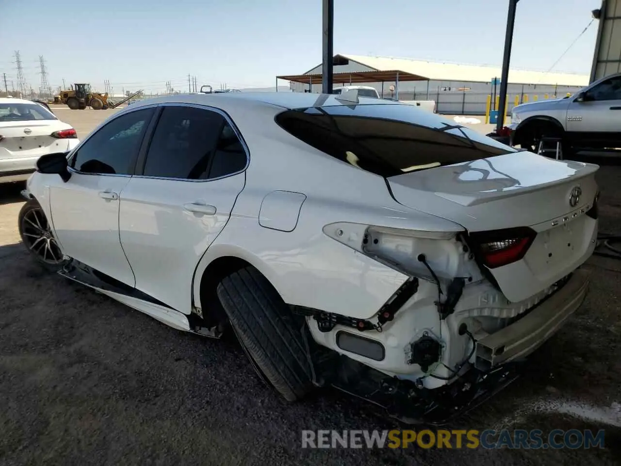 2 Фотография поврежденного автомобиля 4T1T11AK8MU544868 TOYOTA CAMRY 2021