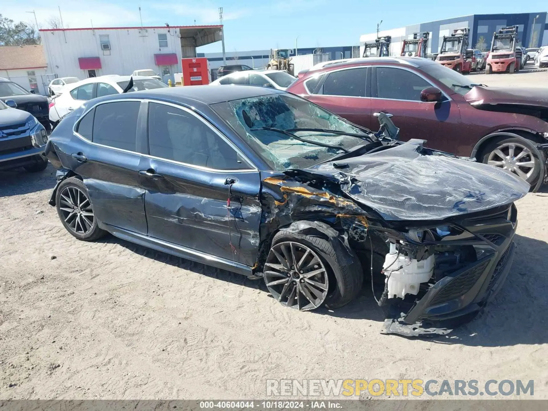 12 Photograph of a damaged car 4T1T11AKXMU580562 TOYOTA CAMRY 2021