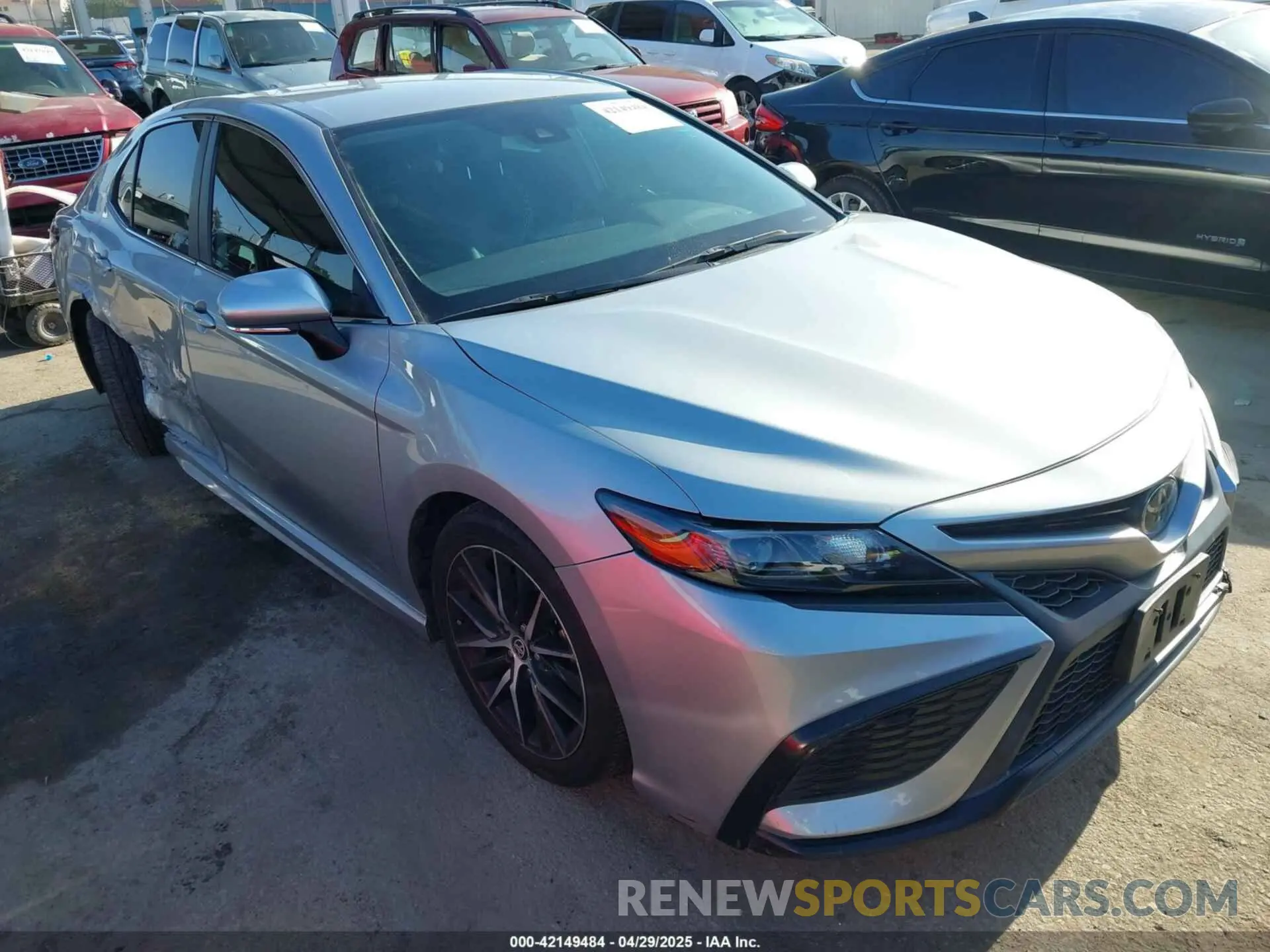 1 Photograph of a damaged car 4T1T11BK1MU041620 TOYOTA CAMRY 2021