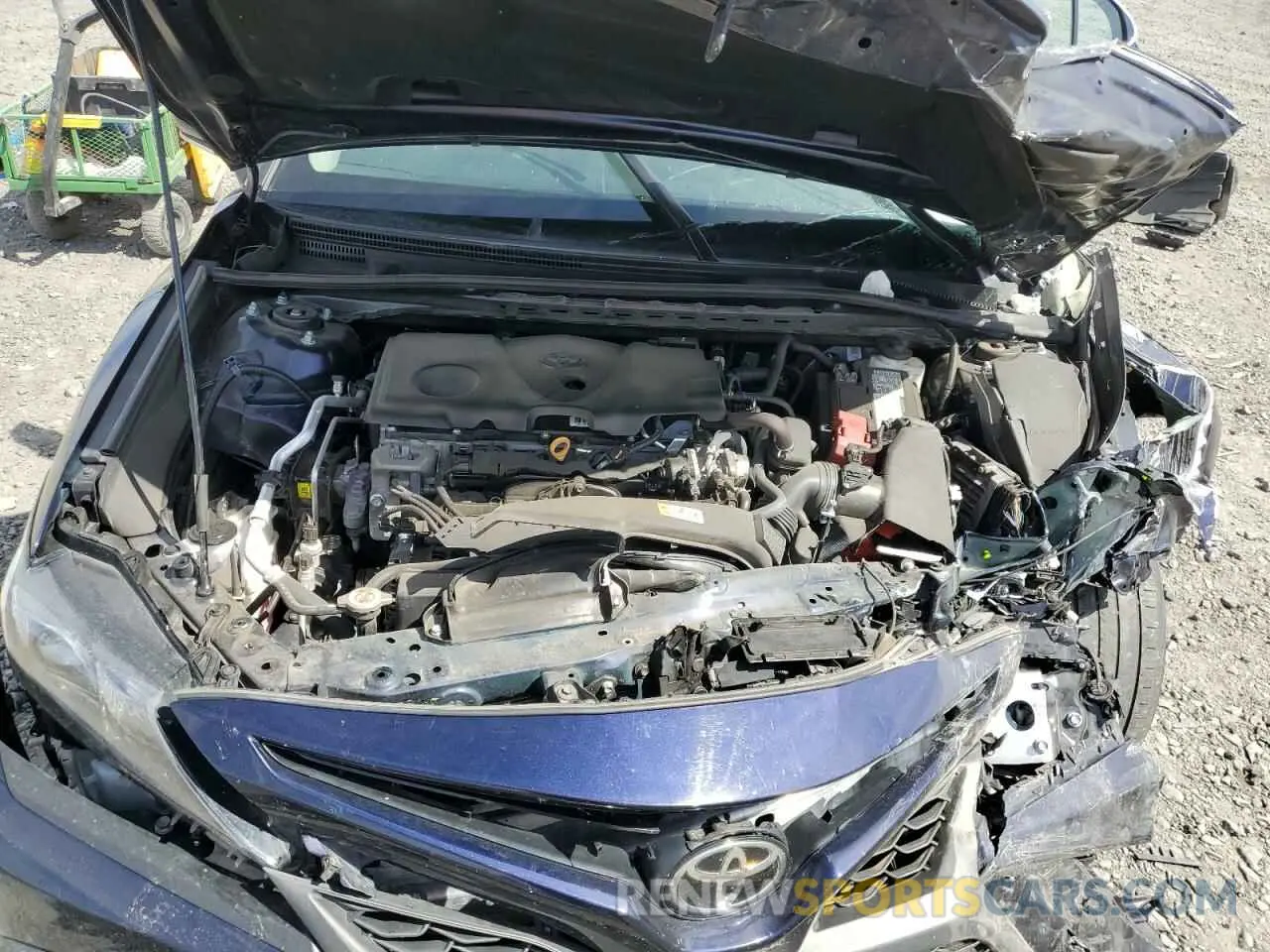 11 Фотография поврежденного автомобиля 4T1T11BK2MU035096 TOYOTA CAMRY 2021