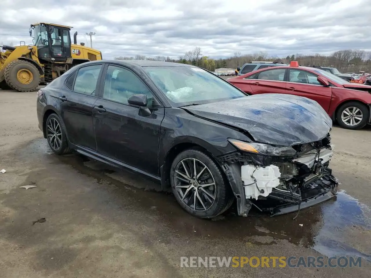 4 Фотография поврежденного автомобиля 4T1T11BK4MU024441 TOYOTA CAMRY 2021