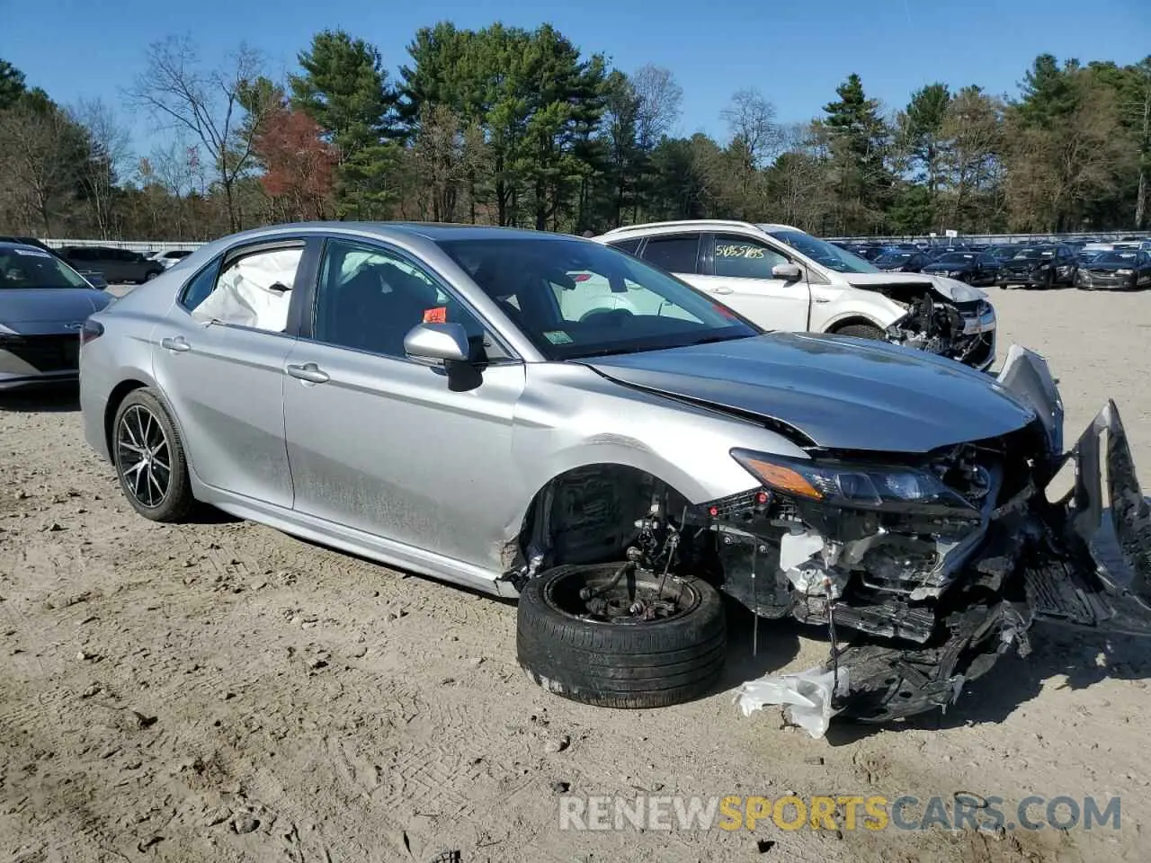 4 Фотография поврежденного автомобиля 4T1T11BK5MU023492 TOYOTA CAMRY 2021