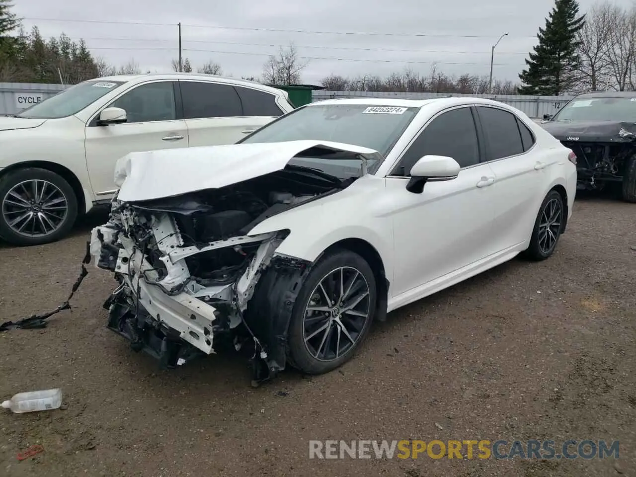 1 Photograph of a damaged car 4T1B21HK9NU018409 TOYOTA CAMRY 2022