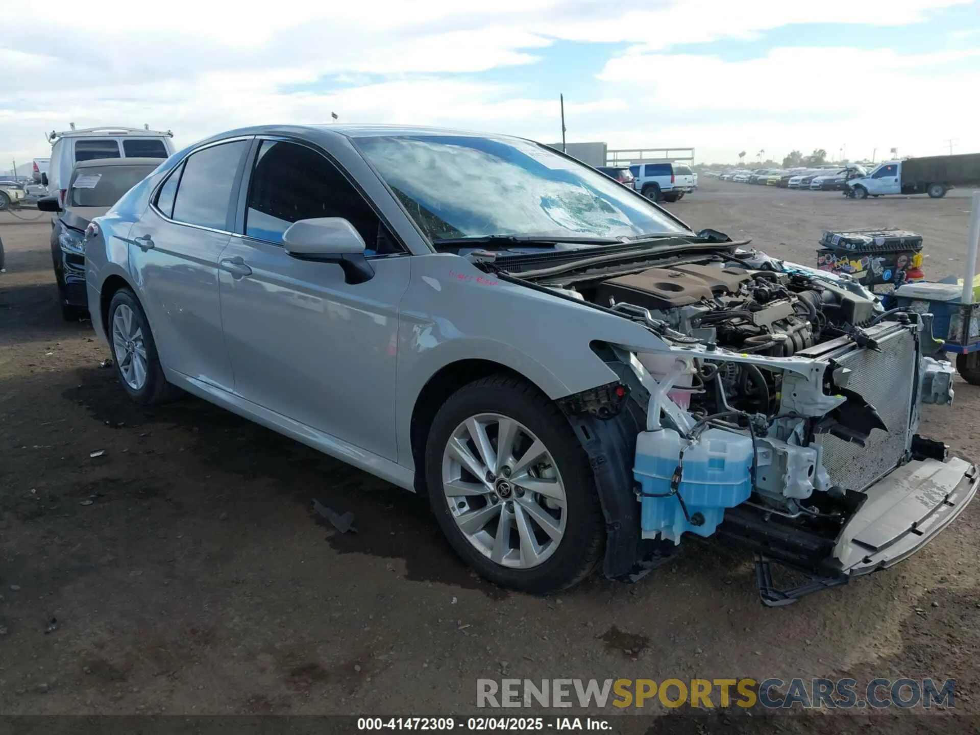 1 Photograph of a damaged car 4T1C11AK0NU068424 TOYOTA CAMRY 2022