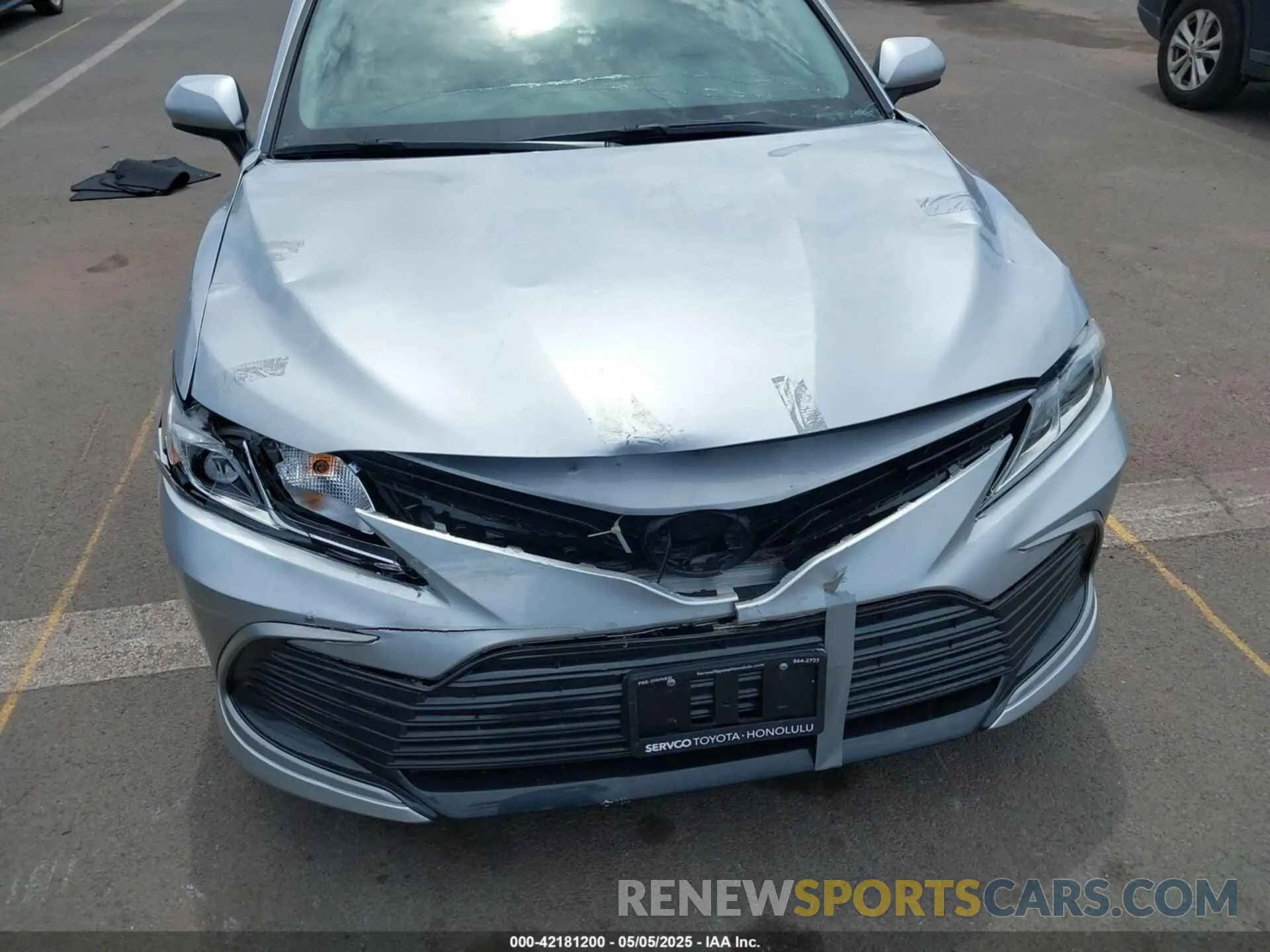 6 Фотография поврежденного автомобиля 4T1C11AK0NU640401 TOYOTA CAMRY 2022