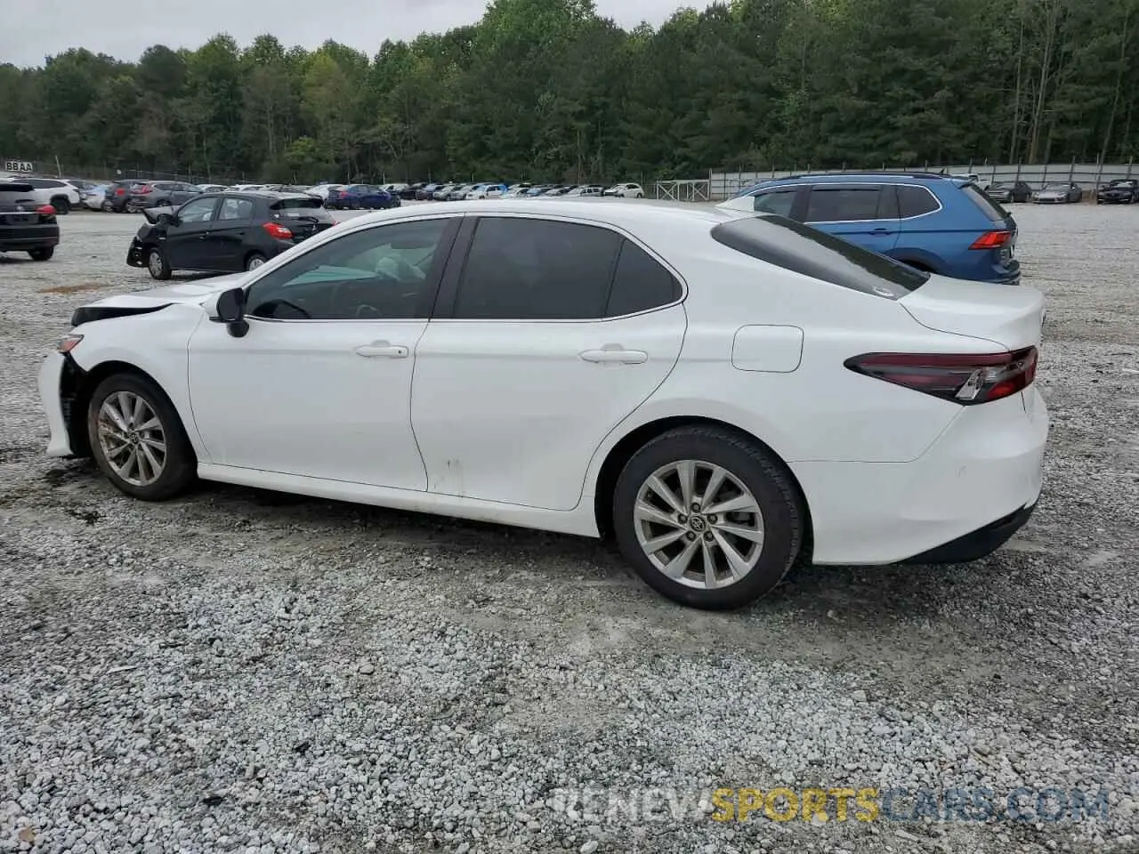 2 Photograph of a damaged car 4T1C11AK0NU687735 TOYOTA CAMRY 2022