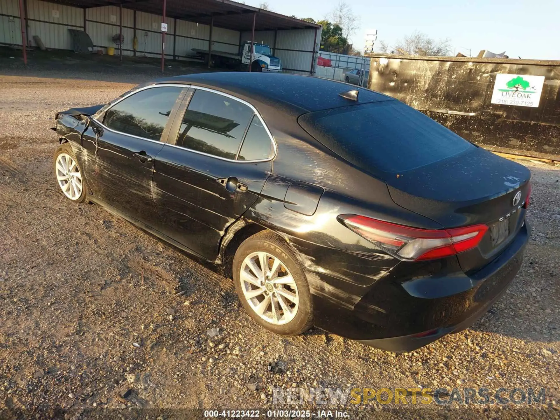 3 Фотография поврежденного автомобиля 4T1C11AK0NU692739 TOYOTA CAMRY 2022