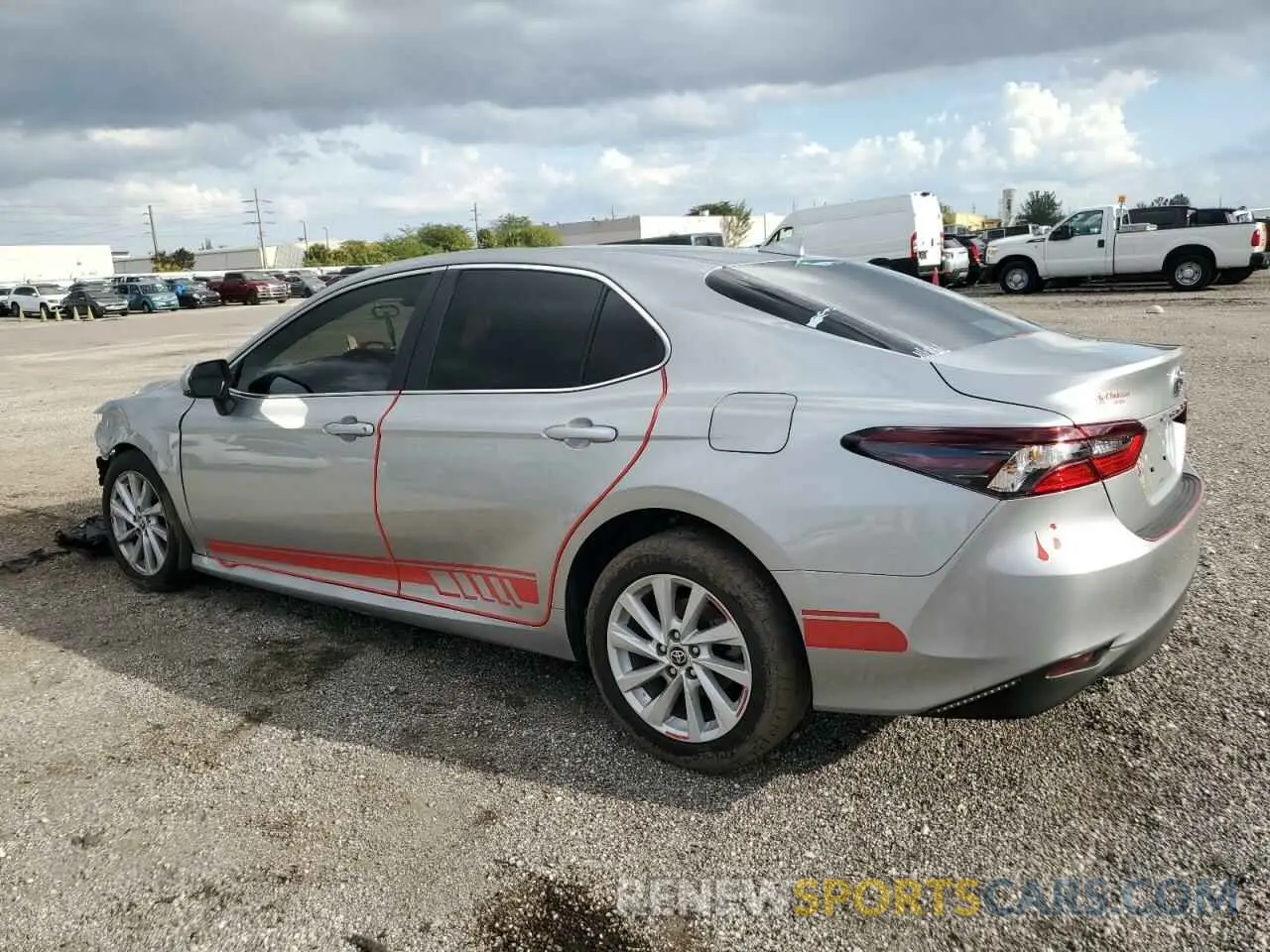 2 Фотография поврежденного автомобиля 4T1C11AK1NU034931 TOYOTA CAMRY 2022