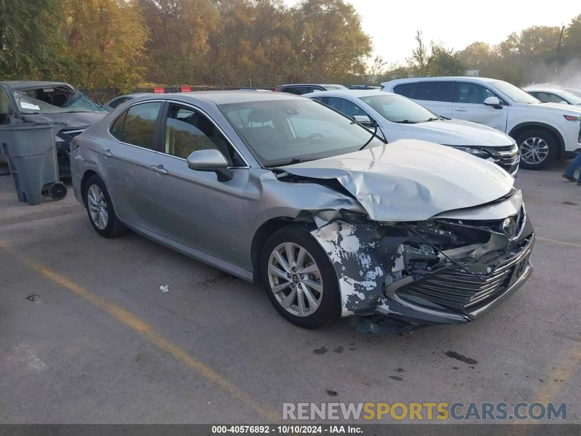 1 Photograph of a damaged car 4T1C11AK1NU067895 TOYOTA CAMRY 2022