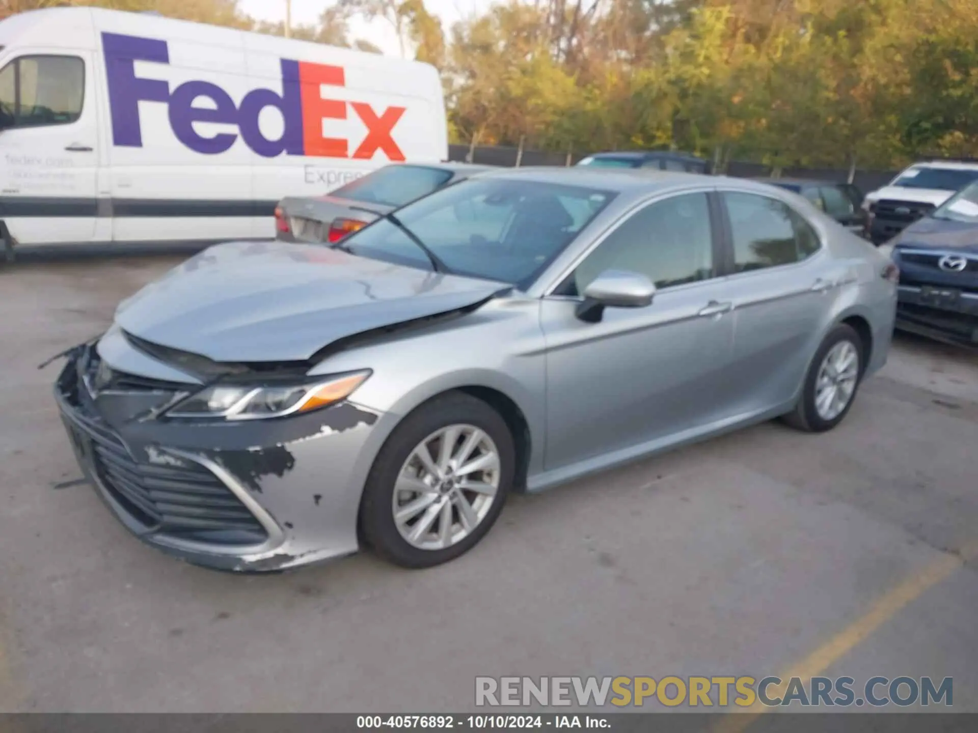 2 Photograph of a damaged car 4T1C11AK1NU067895 TOYOTA CAMRY 2022