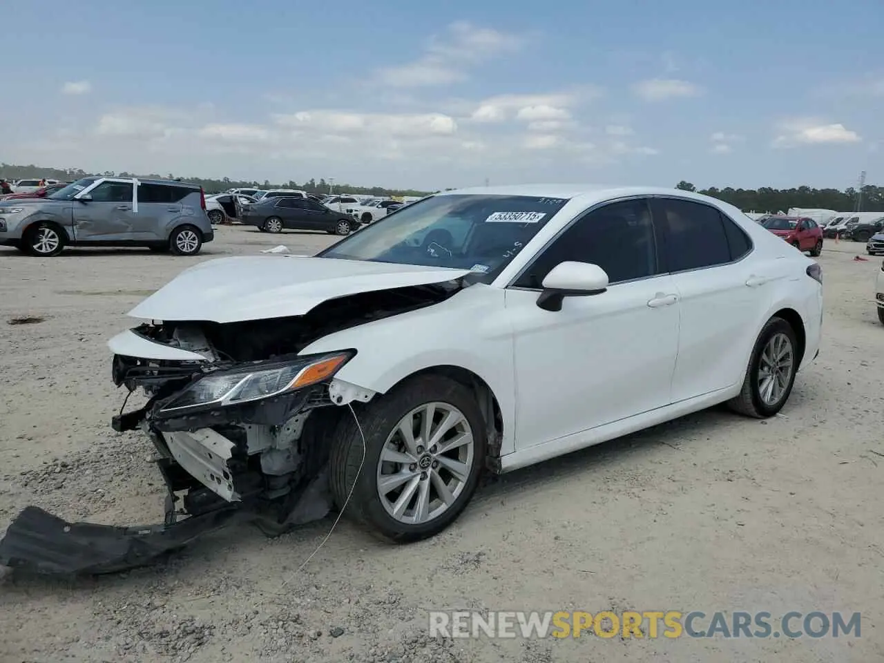 1 Photograph of a damaged car 4T1C11AK1NU667199 TOYOTA CAMRY 2022
