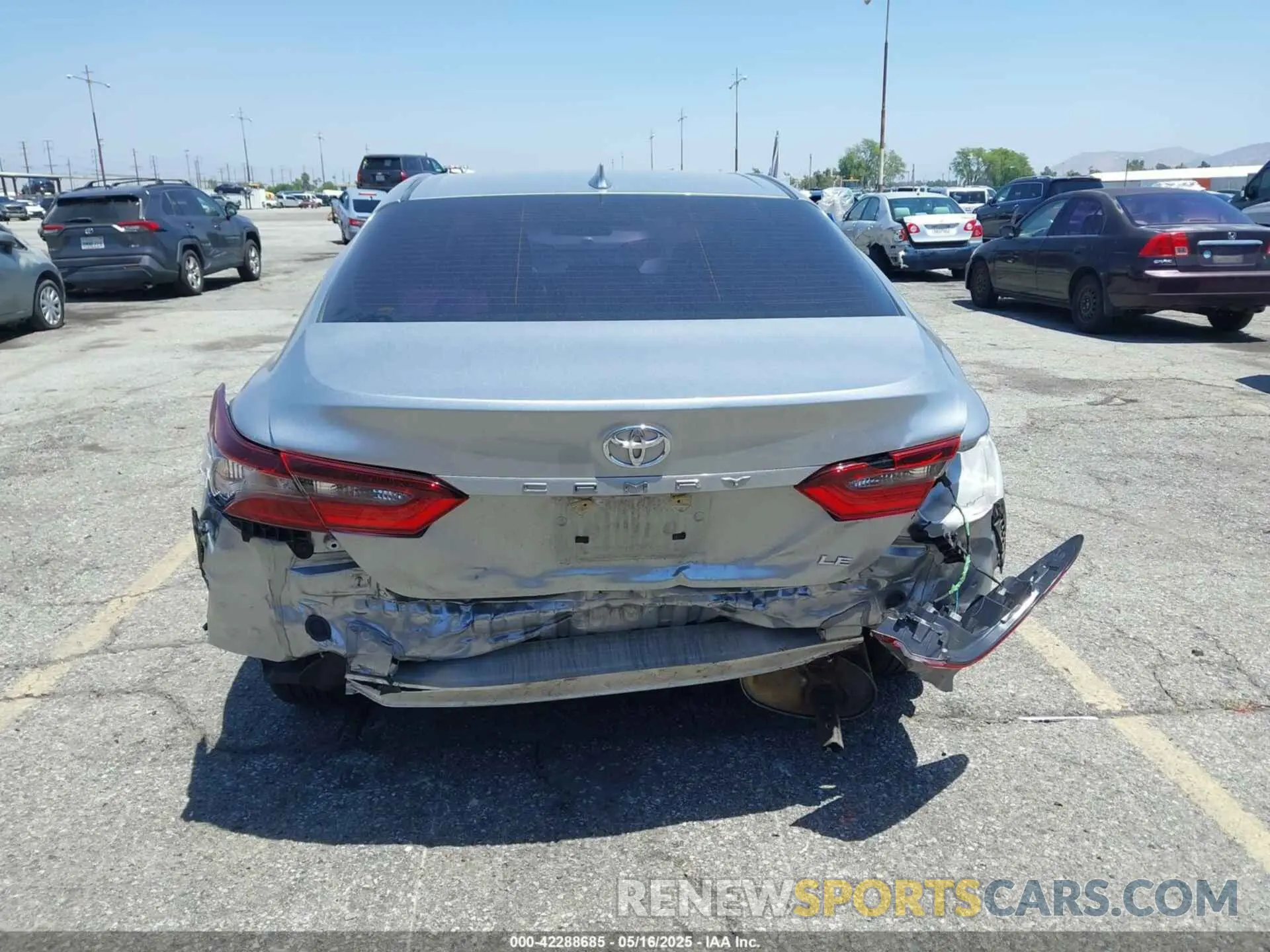 16 Фотография поврежденного автомобиля 4T1C11AK1NU707569 TOYOTA CAMRY 2022
