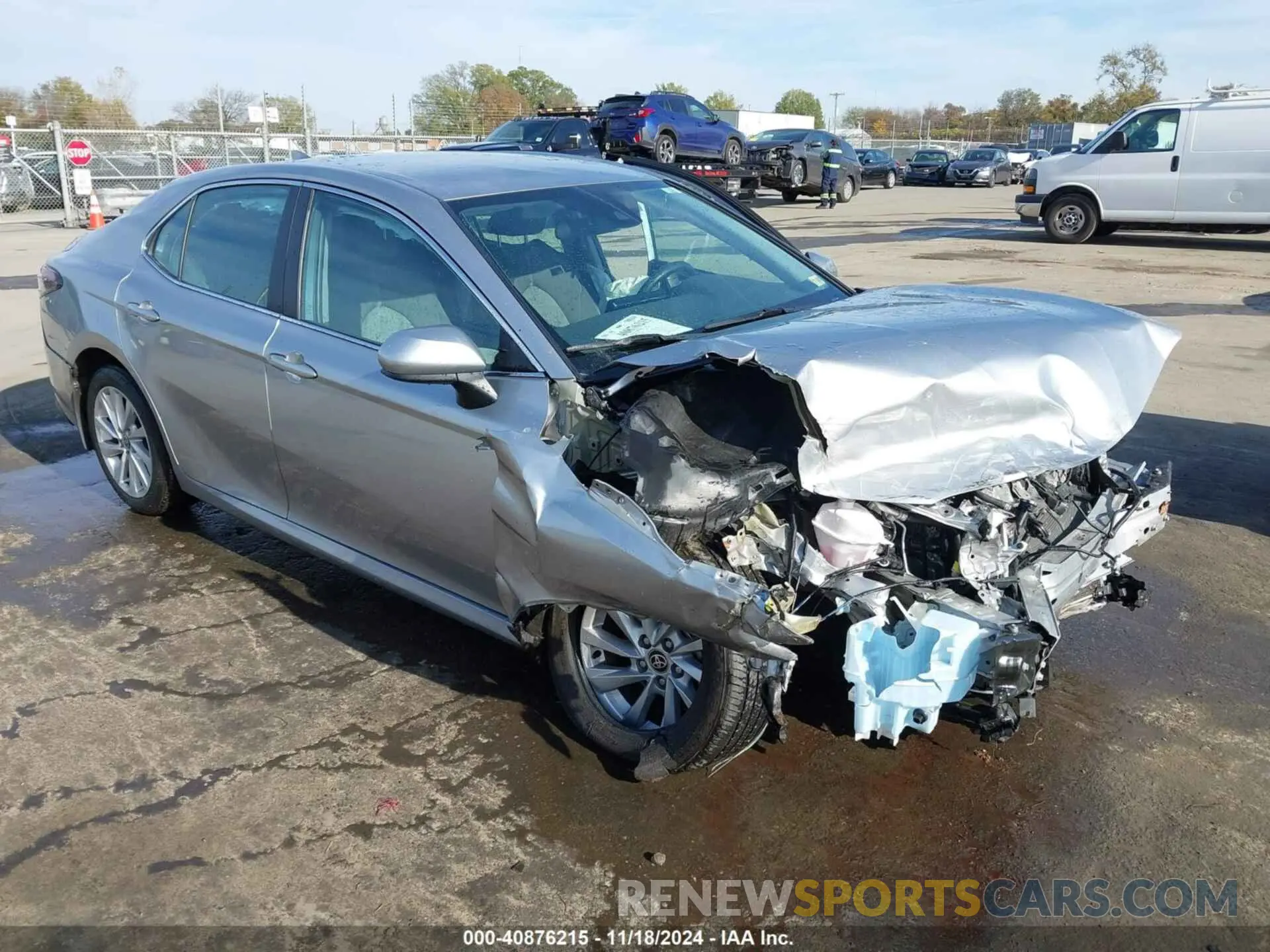 1 Photograph of a damaged car 4T1C11AK2NU617475 TOYOTA CAMRY 2022