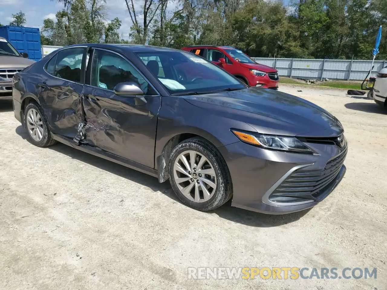 4 Photograph of a damaged car 4T1C11AK3NU058437 TOYOTA CAMRY 2022