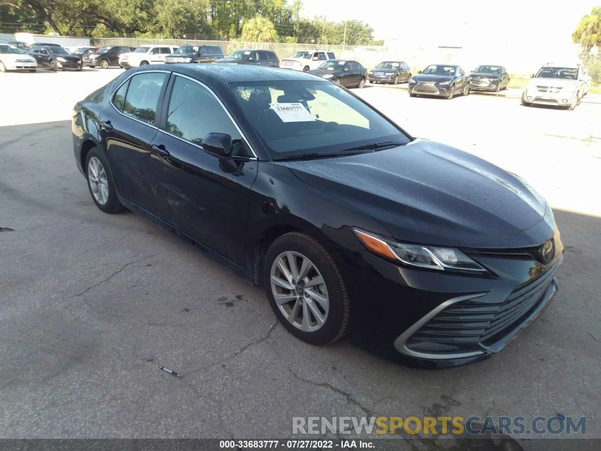 1 Photograph of a damaged car 4T1C11AK3NU648735 TOYOTA CAMRY 2022