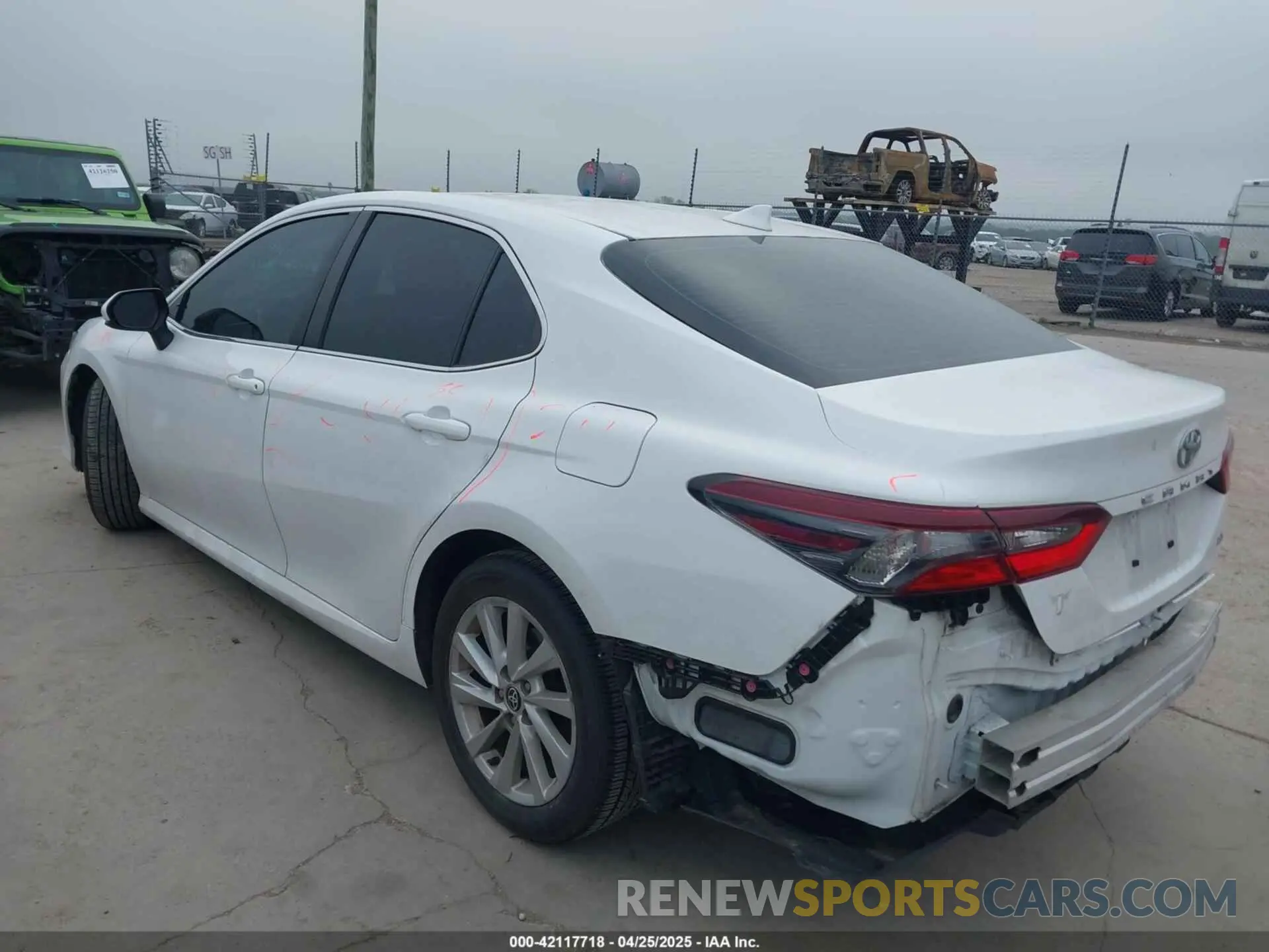 3 Photograph of a damaged car 4T1C11AK3NU651909 TOYOTA CAMRY 2022